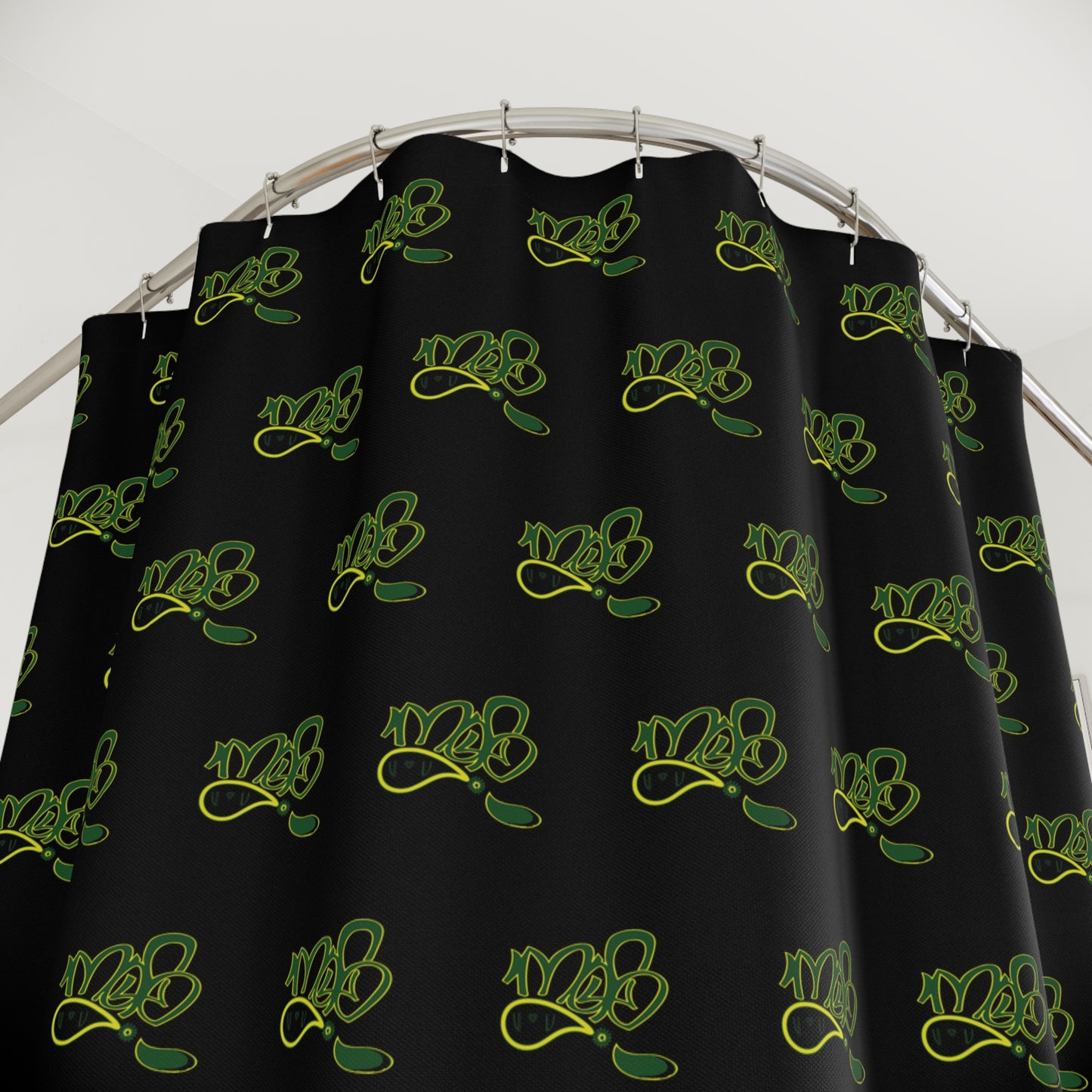 Elegant Botanical Shower Curtains with Floral Design, Modern Bathroom Decor, Gift for Housewarming, Eco-Friendly, Seasonal Style