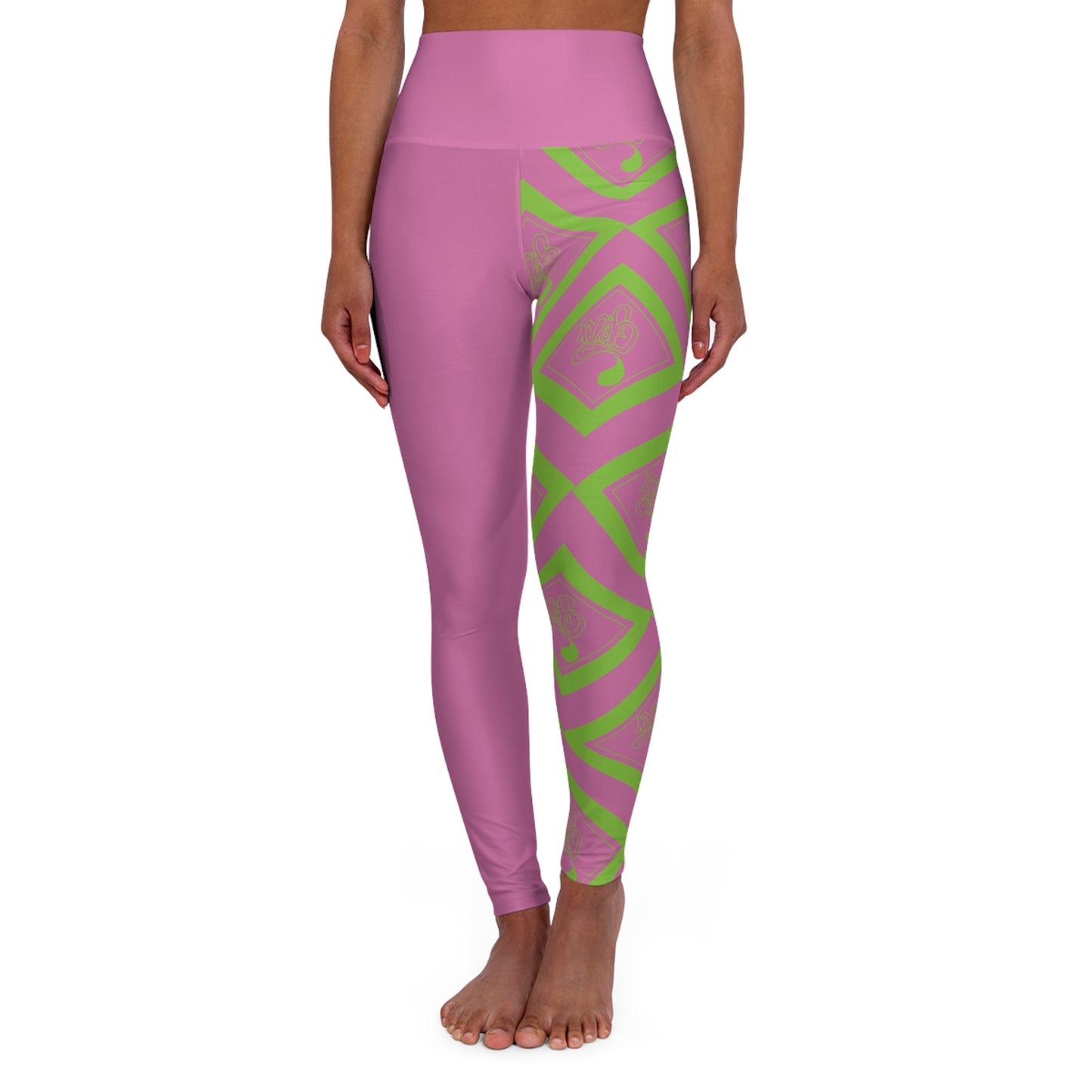 Trendy High Waisted Yoga Leggings, Comfortable Workout Pants, Stylish Activewear, Fitness Leggings, Perfect for Yoga and Gym