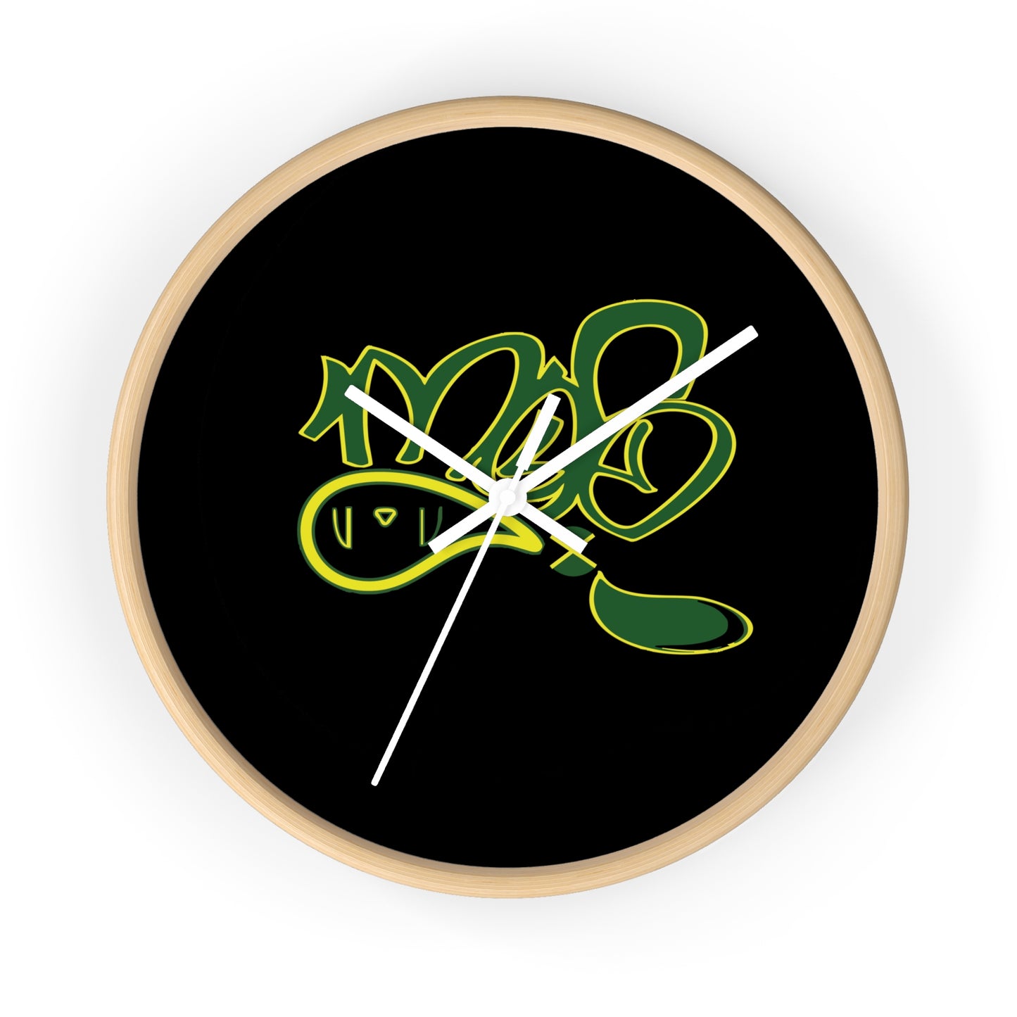 Urban Graffiti Wall Clock, Modern Home Decor, Gift for Hip-Hop Lovers, Unique Timepiece, Art for Living Room
