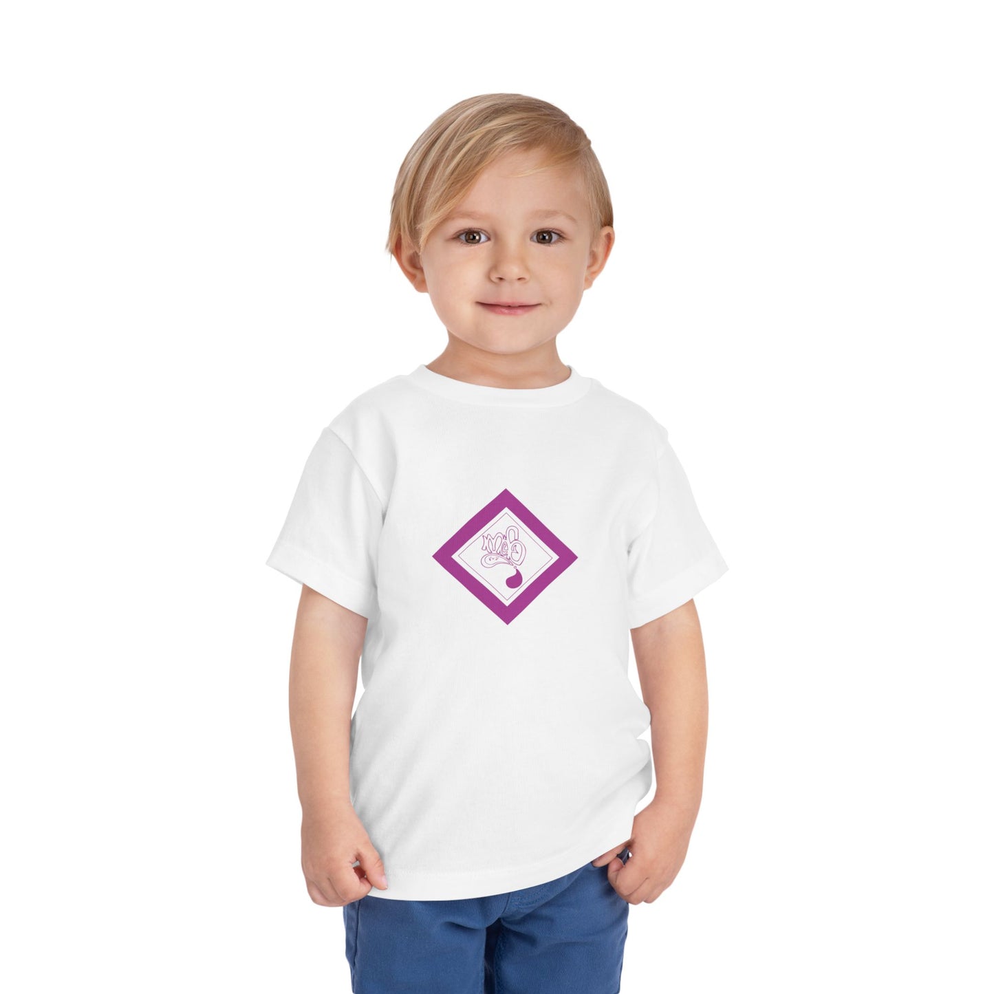 Toddler Short Sleeve Tee with Playful Design, Cute Kids T-Shirt for Birthdays, Playdates, Summer Wear, Baby Shower Gift