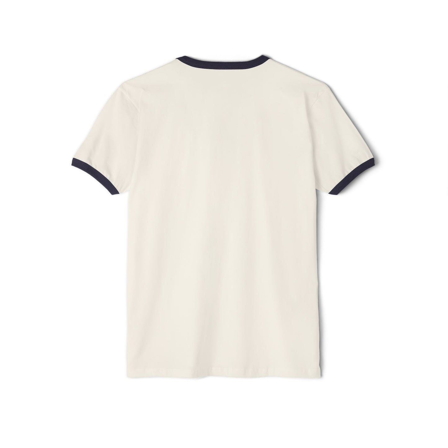 Trendy Unisex Ringer T-Shirt with Playful Graphic, Retro Vibe, Casual Streetwear, Ideal for Gifts, Summer Events, Everyday Wear