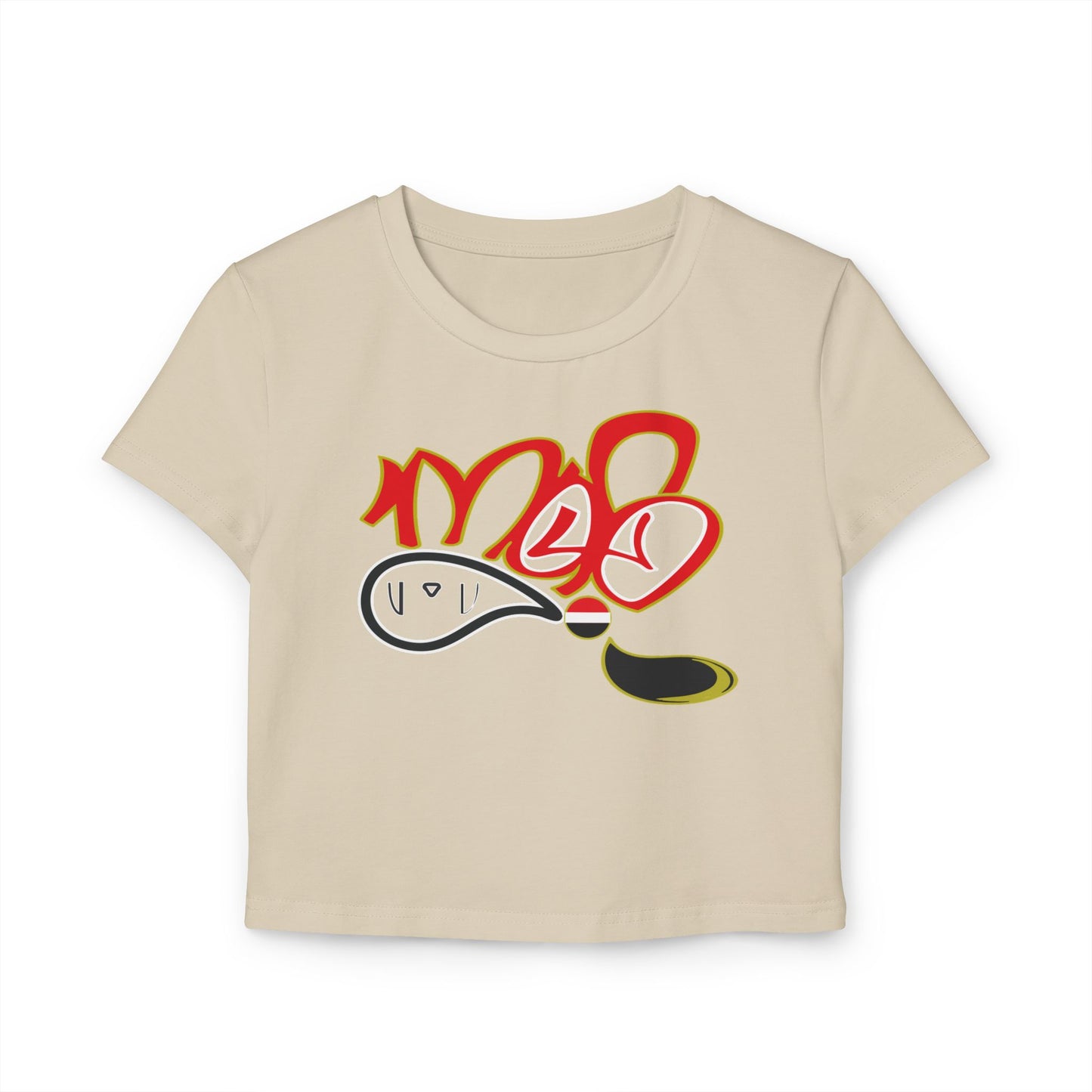 Stylish Women's Baby Tee with Fun Design, Vintage Graphic Top, Casual Summer Wear, Perfect Gift for Friends, Trendy Graphic Tee