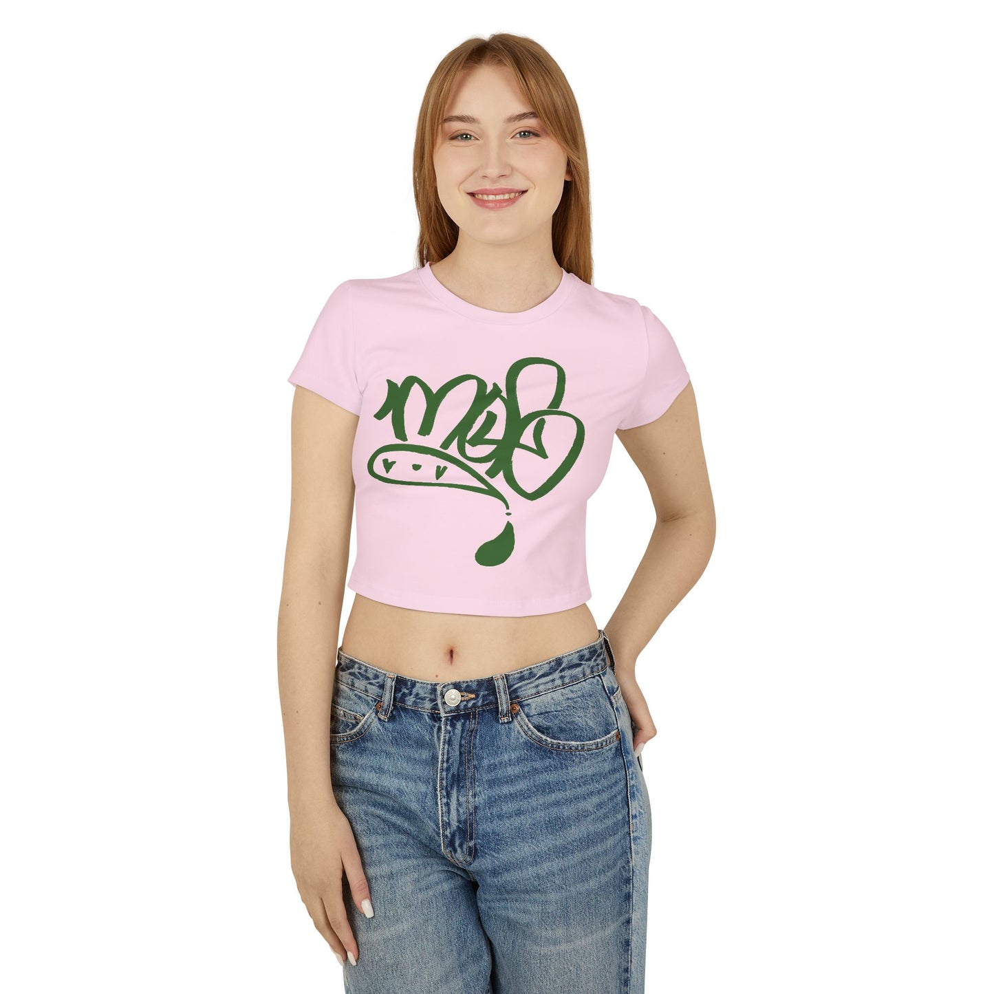 Trendy Women's Baby Tee with Unique Design