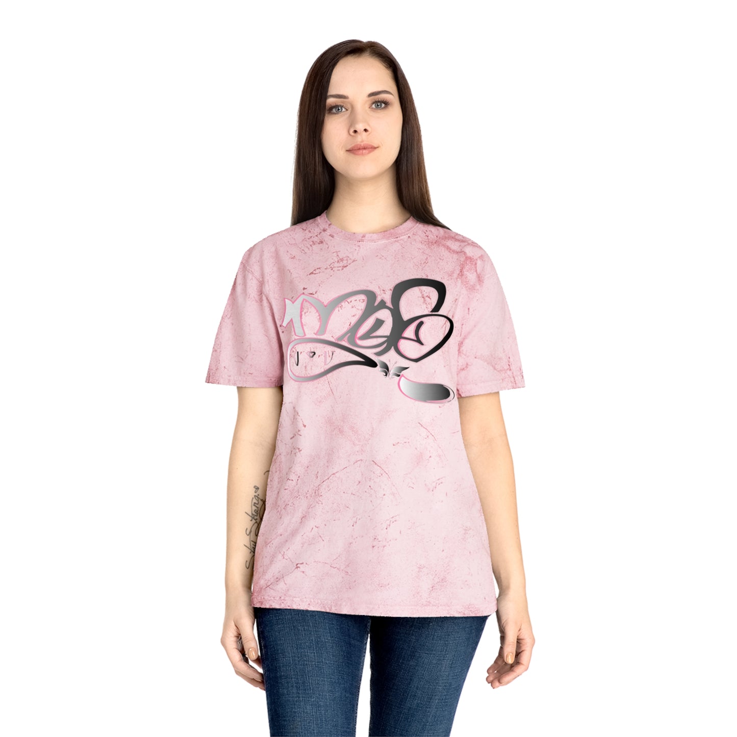 Color Blast Unisex T-Shirt mofo sharp butterfly logo