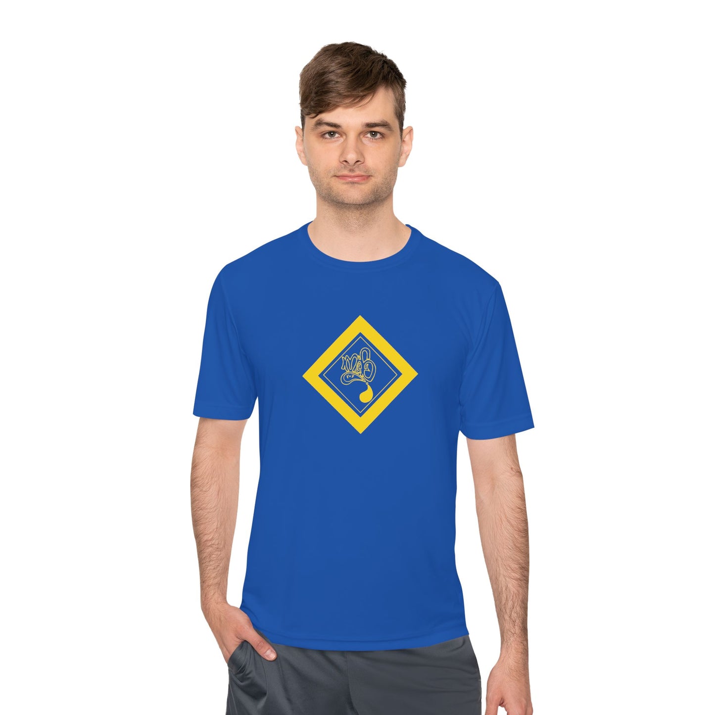 Cool Graphic Unisex Moisture Wicking Tee - Ideal for Gym, Fitness, Summer, Sports, Everyday Wear