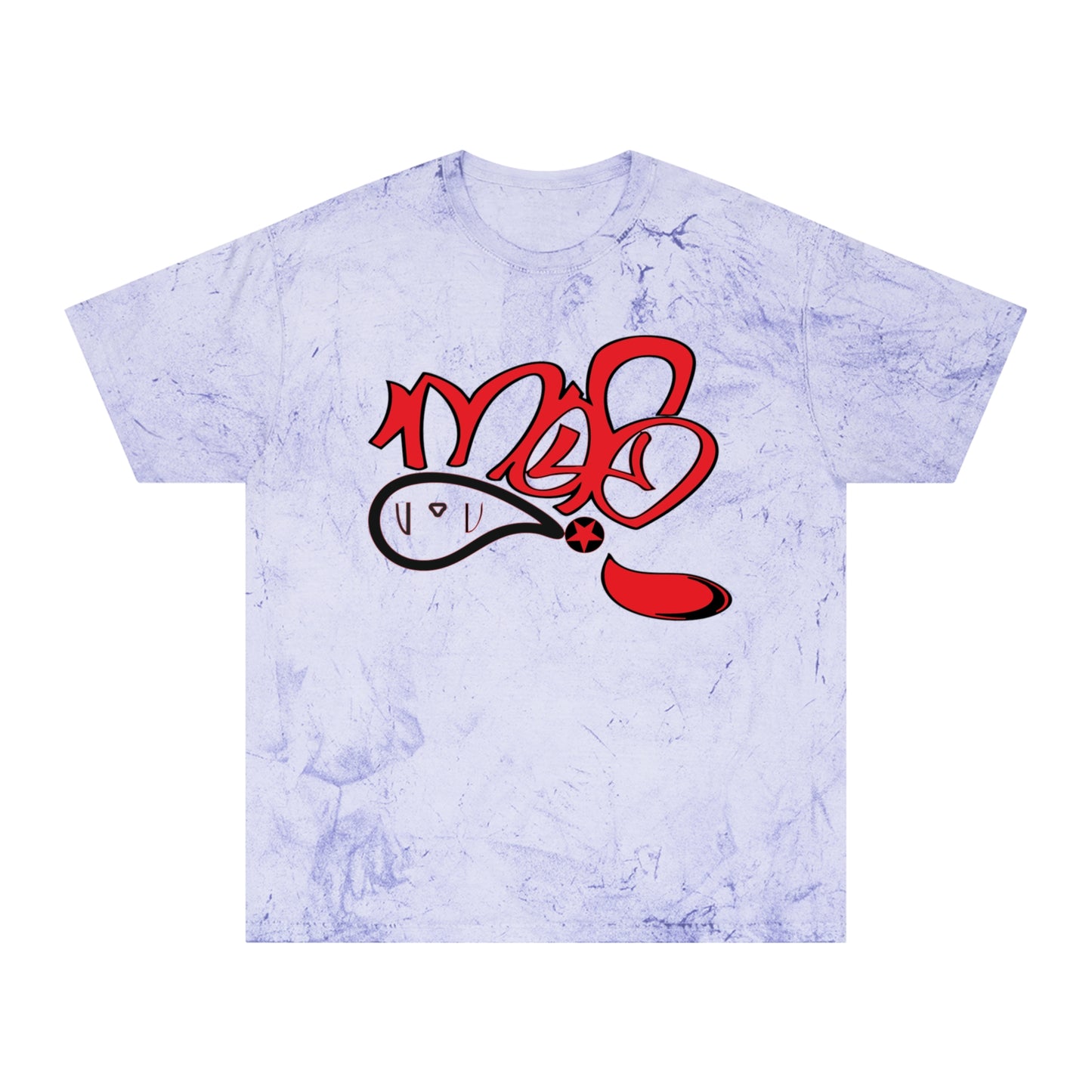 Color Blast Graphic Tee for Festival Vibes, Unisex T-Shirt, Streetwear, Summer Fashion, Creative Expression, Casual Style