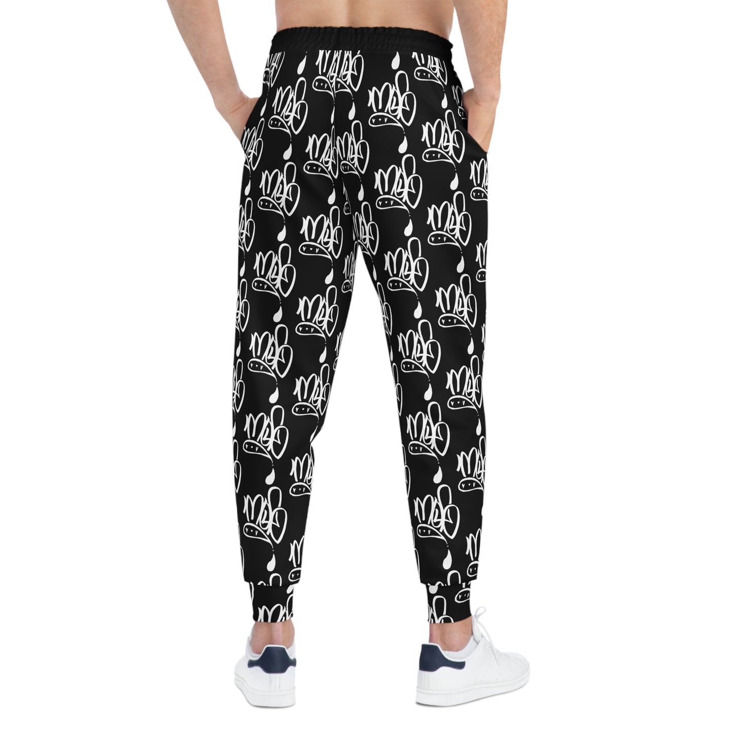 Aop mofo logo joggers black