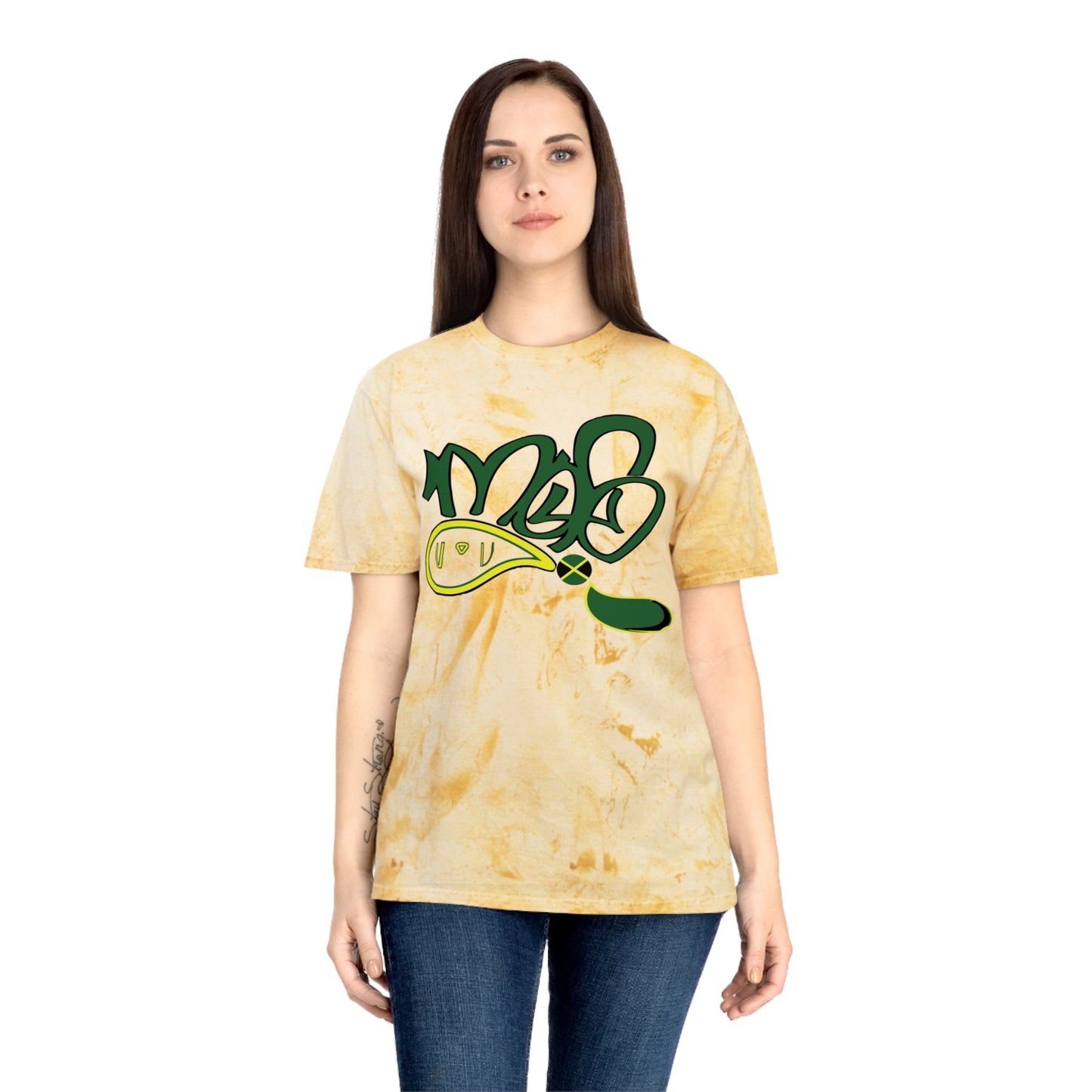 Colorful Unisex T-Shirt, Joyful Casual Wear, Unique Graphic Tee, Festival Apparel, Summer Essential, Youthful Street Style