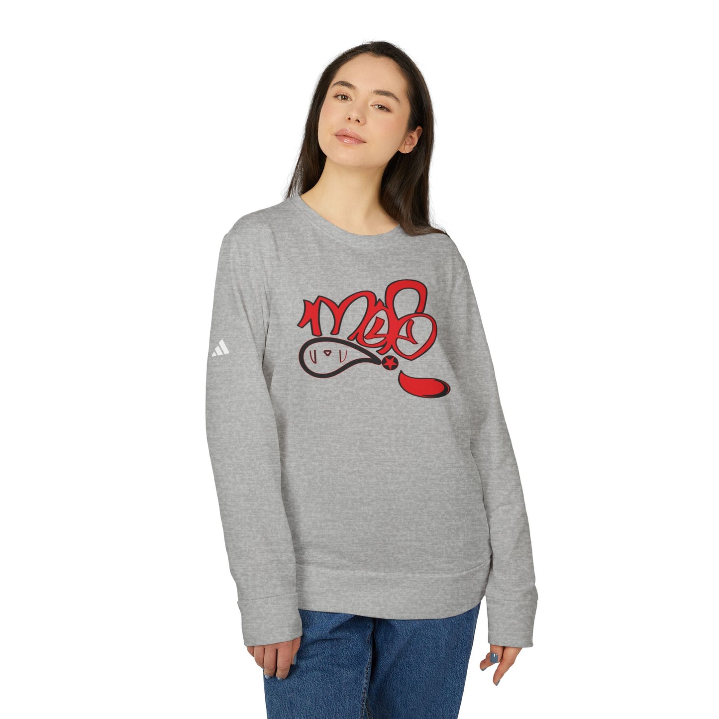 Stylish Urban Sweatshirt, Graffiti Crewneck, Streetwear Apparel, Unisex Fashion, Cozy Casual Outfit, Perfect Gift for Him or Her