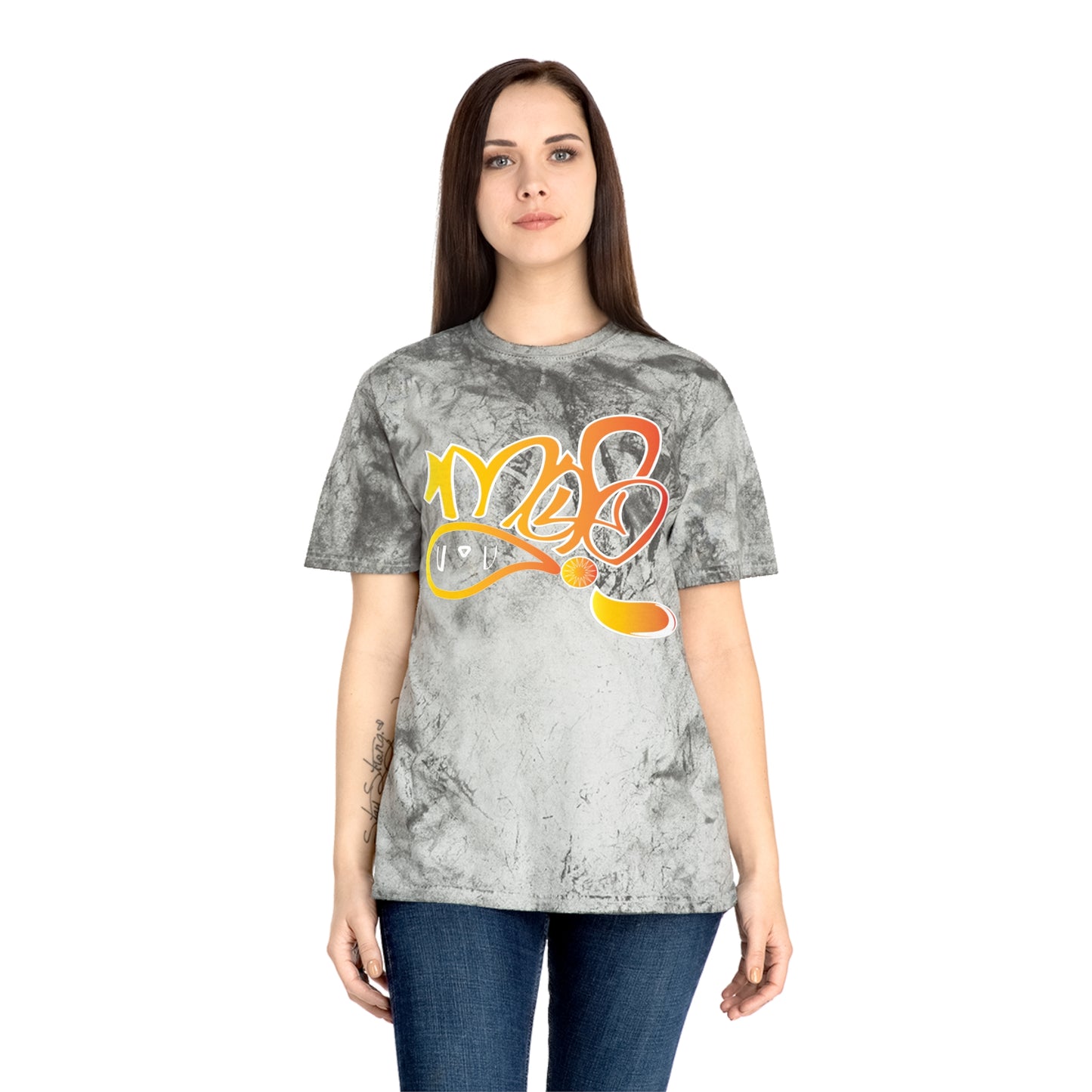 Colorful Abstract Unisex T-Shirt with Unique Design, Casual Wear, Gift for Art Lovers, Festival Apparel, Street Style Tops
