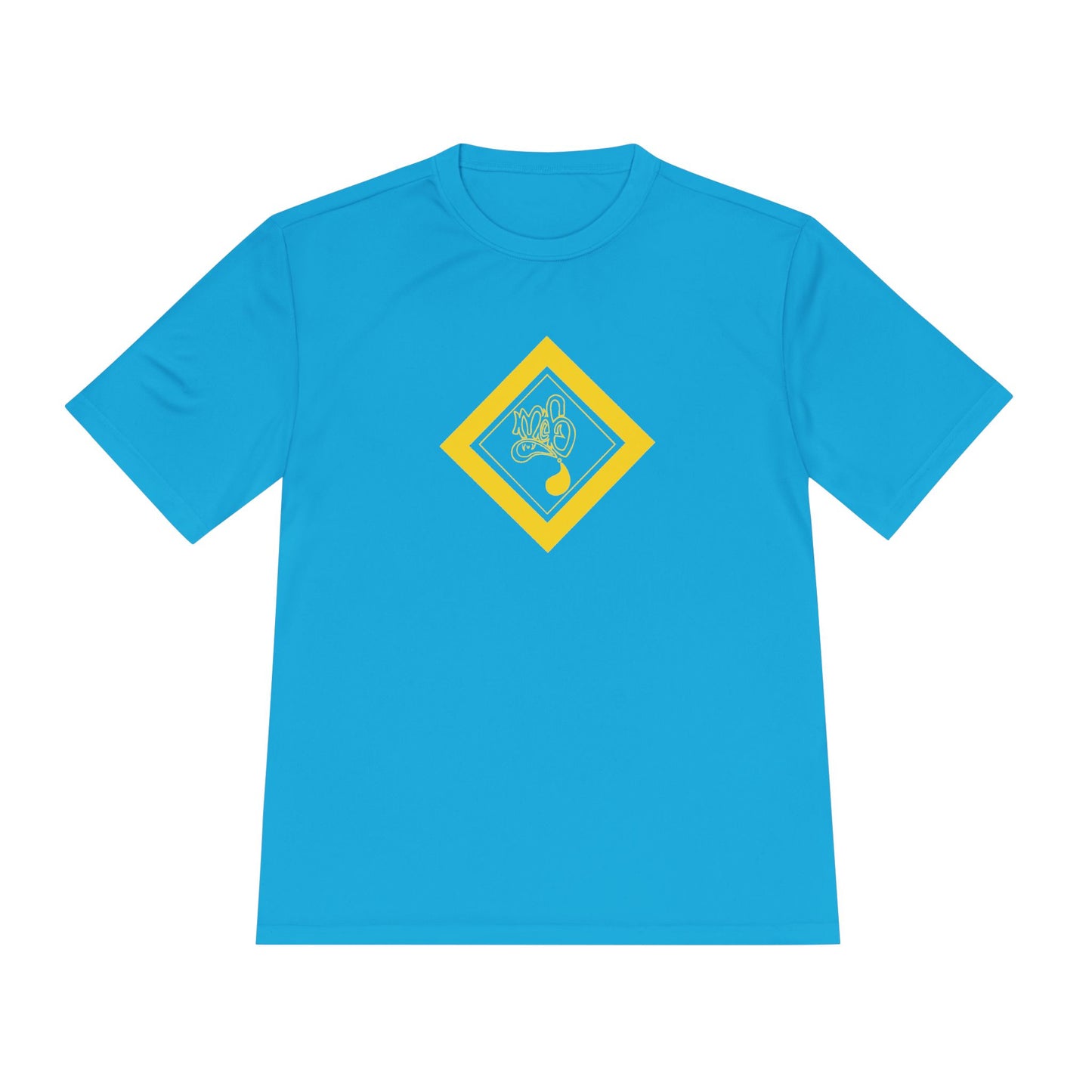 Cool Graphic Unisex Moisture Wicking Tee - Ideal for Gym, Fitness, Summer, Sports, Everyday Wear