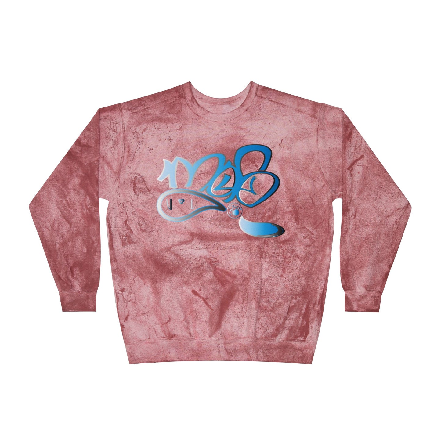 Abstract Marble Print Unisex Sweatshirt - Cozy Graphic Sweater for Casual Style, Birthday Gift, Streetwear, Art Lover Fashion