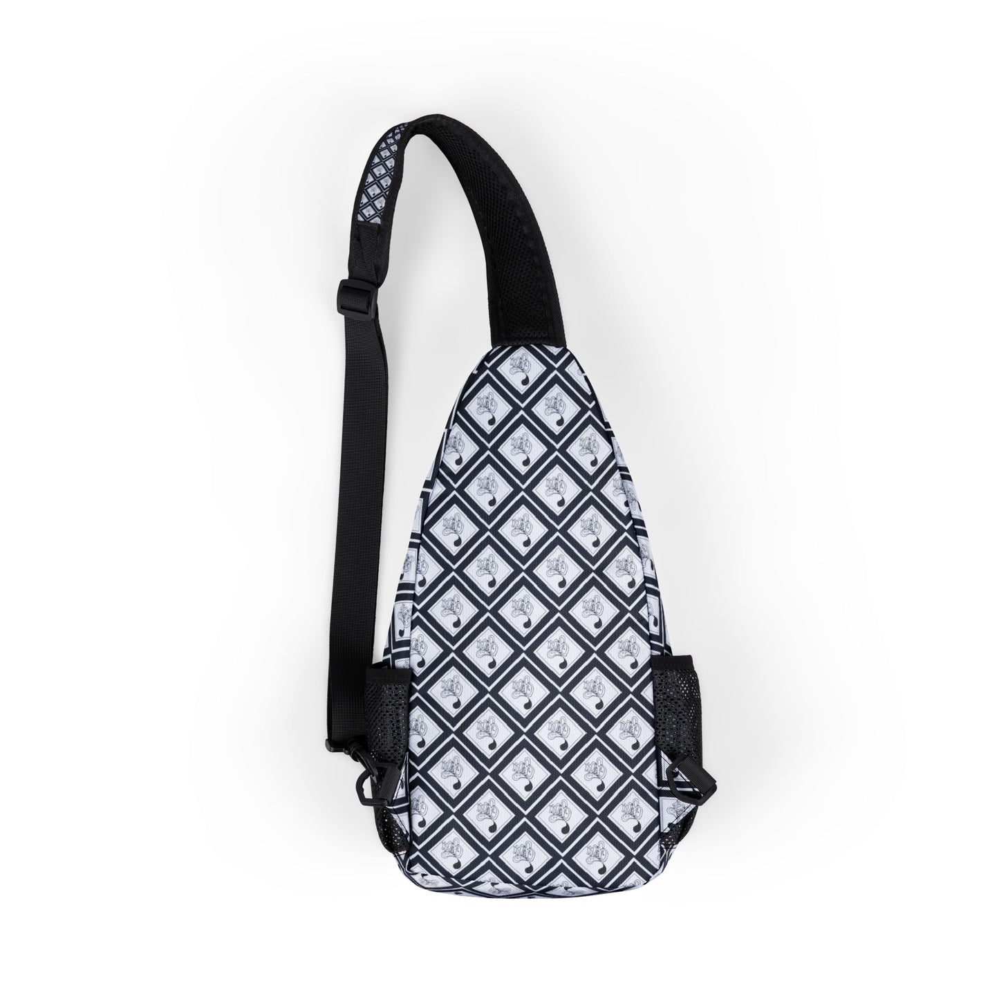 Chic Diamond Pattern Chest Bag | Stylish Sling Bag for On-the-Go, Fashion Accessory for Travel, Gym, or Daily Outings