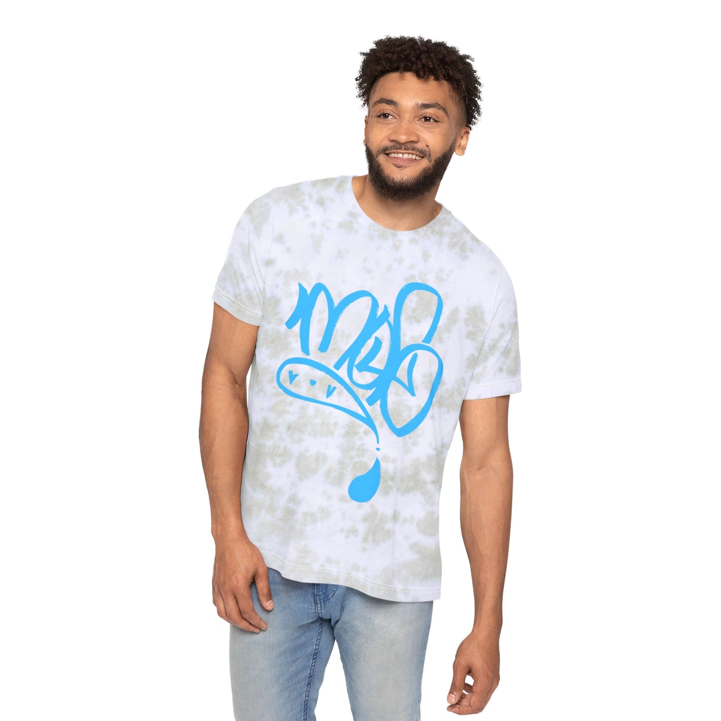 Unisex Tie-Dye Graphic T-Shirt, Casual Wear, Festival Outfit, Summer Essential, Trendy Gift, Streetwear Fashion