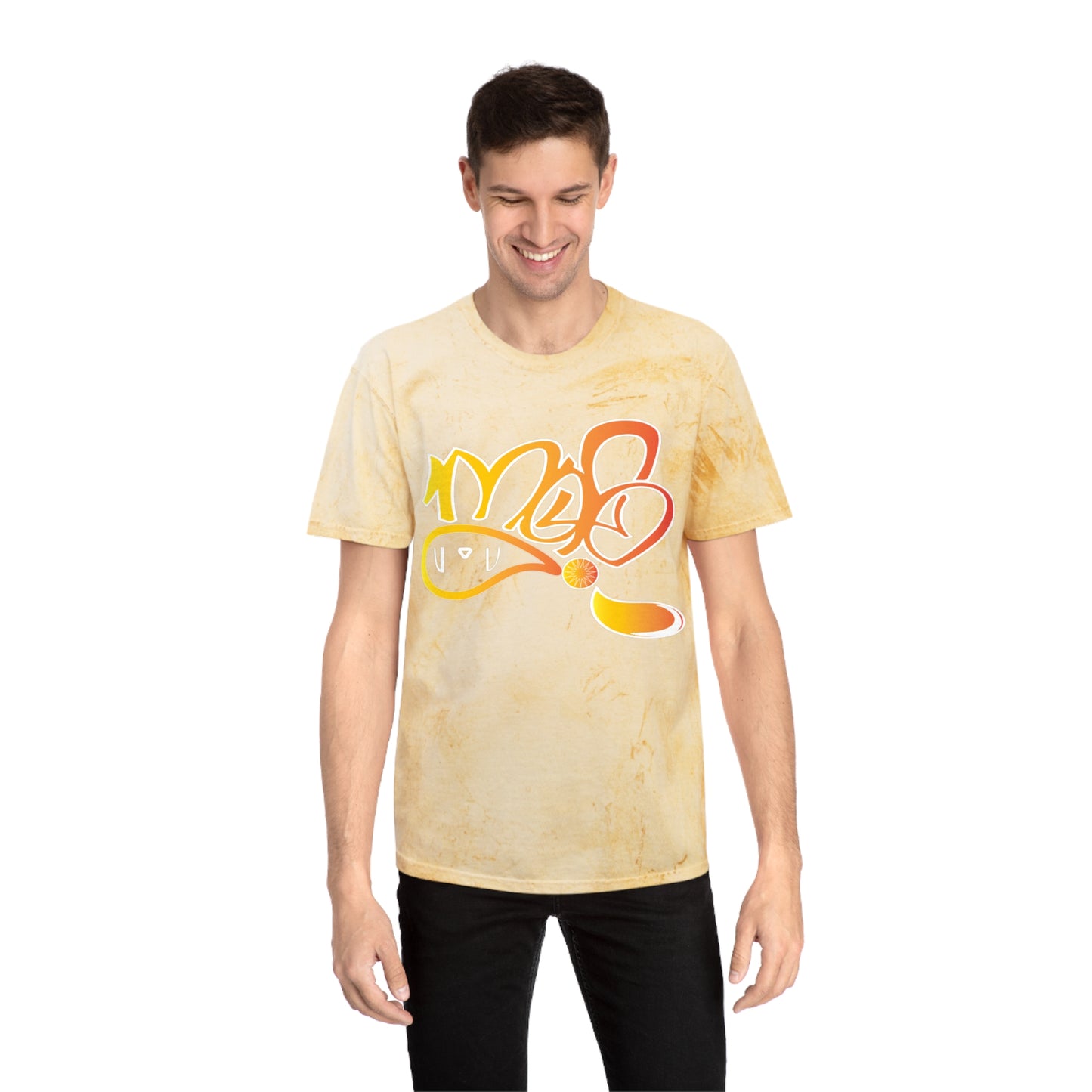 Colorful Abstract Unisex T-Shirt with Unique Design, Casual Wear, Gift for Art Lovers, Festival Apparel, Street Style Tops