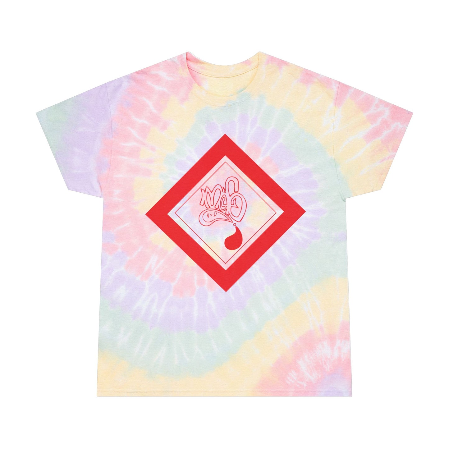 Spiral Tie-Dye Tee, Vibrant Summer Shirt, Retro Style Apparel, Festival Outfit Tee, DIY Gift for Tees Lovers