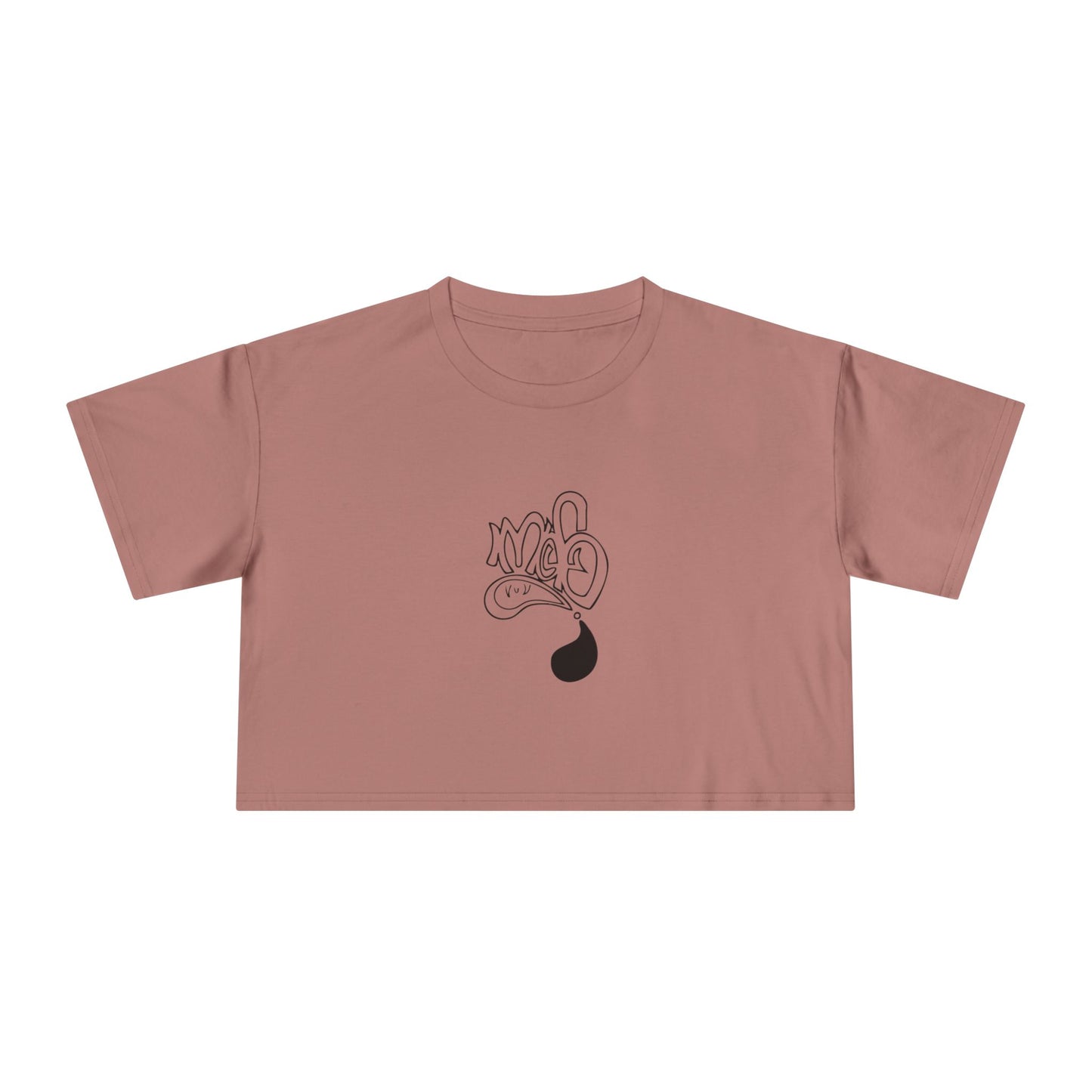 Stylish Women's Crop Tee, Trendy Summer Top, Casual Streetwear, Perfect Gift for Her, Unique Graphic Design, Everyday Comfort