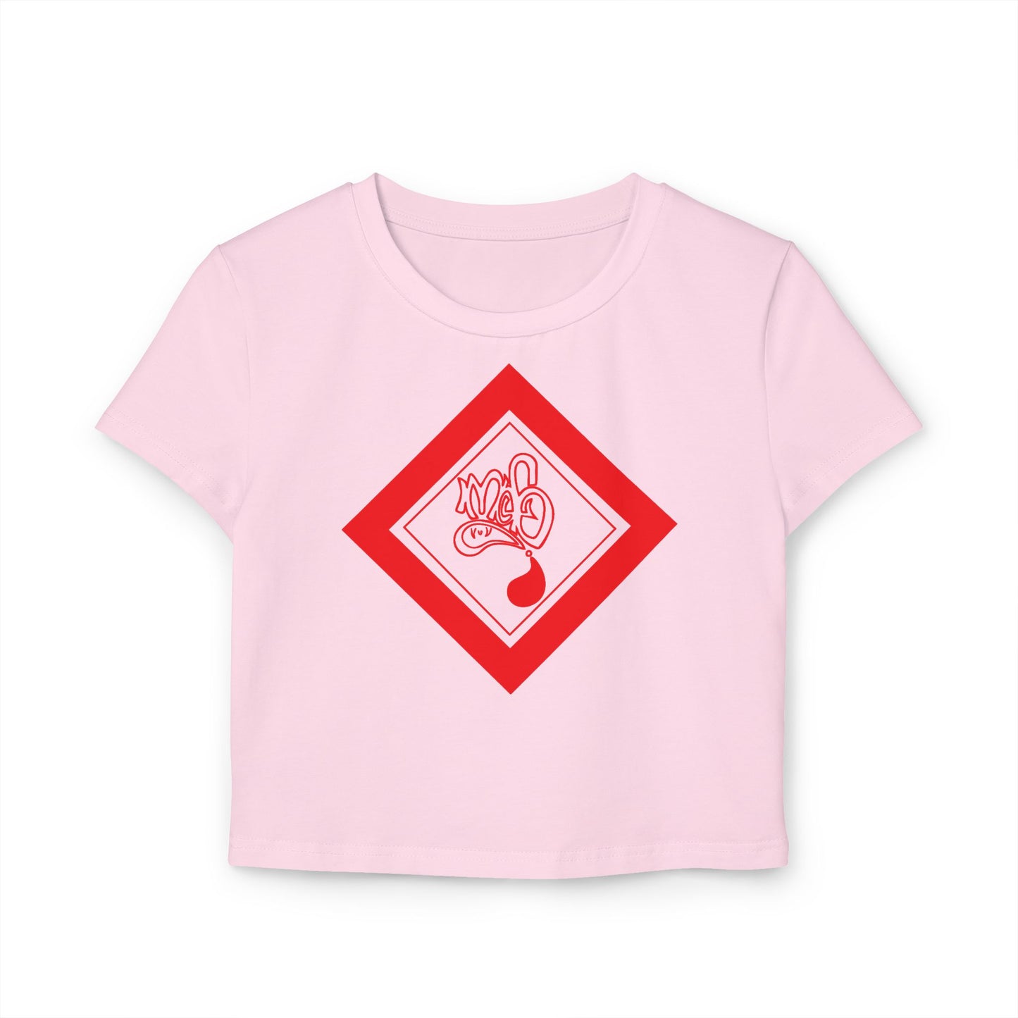 Trendy Women's Baby Tee with Unique Design, Casual Crop Top, Cute Summer Shirt, Gift for Her, Everyday Wear