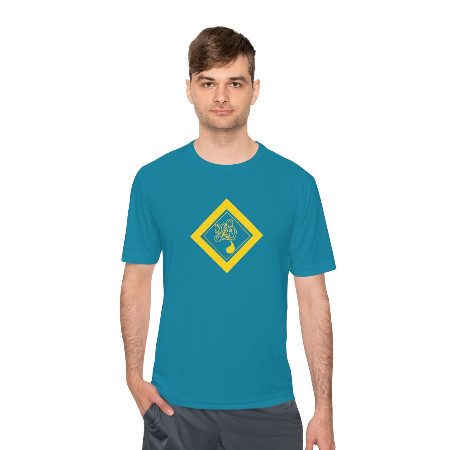 Cool Graphic Unisex Moisture Wicking Tee - Ideal for Gym, Fitness, Summer, Sports, Everyday Wear