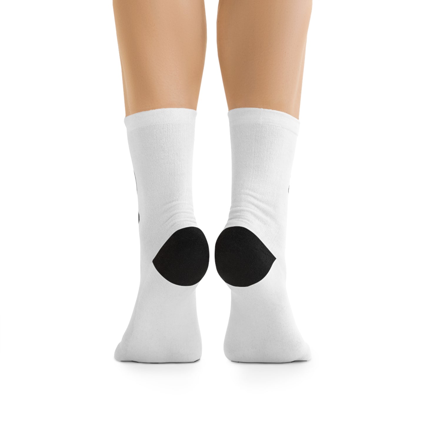 Eco-Friendly Graphic Socks, Funky Casual Socks, Recycled Material Socks, Fun Gift for Her, Hipster Stockings, Sustainable Sock Fashion