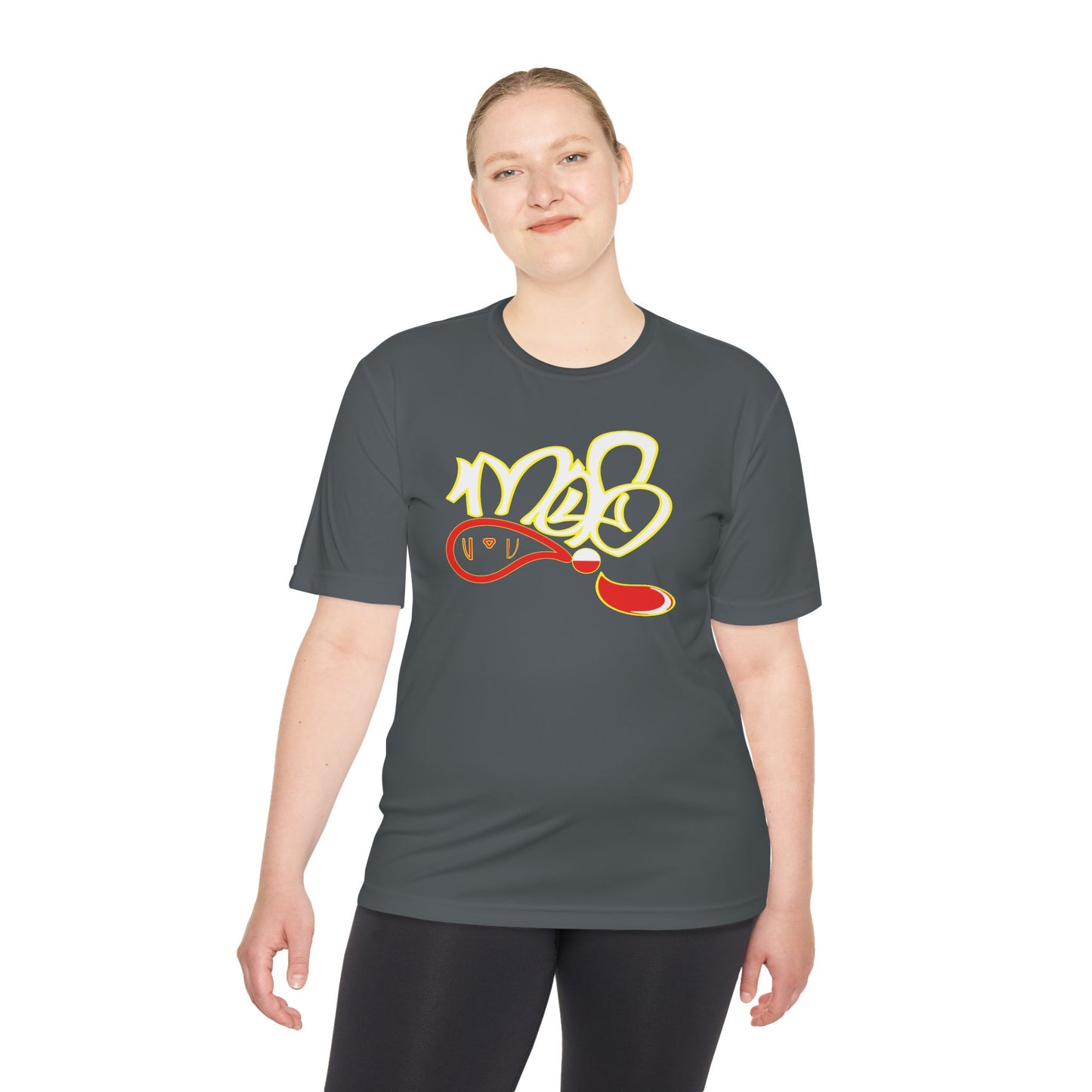 Vibrant Unisex Moisture Wicking Tee - Stylish Activewear for Fitness, Workout, Travel, Gifting, Summer Parties