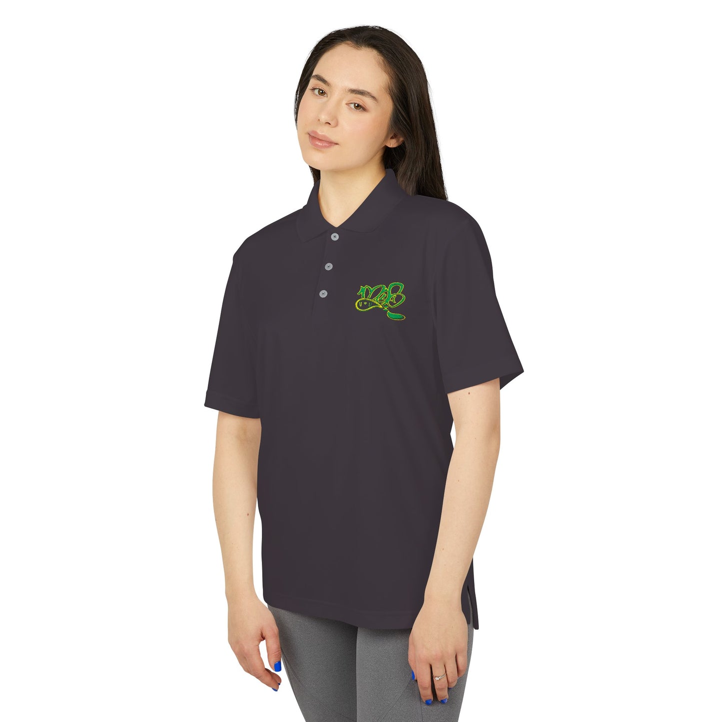 adidas Performance Polo Shirt, Stylish Activewear, Unisex Sportswear, Perfect for Golf, Casual Outings, Outdoor Activities