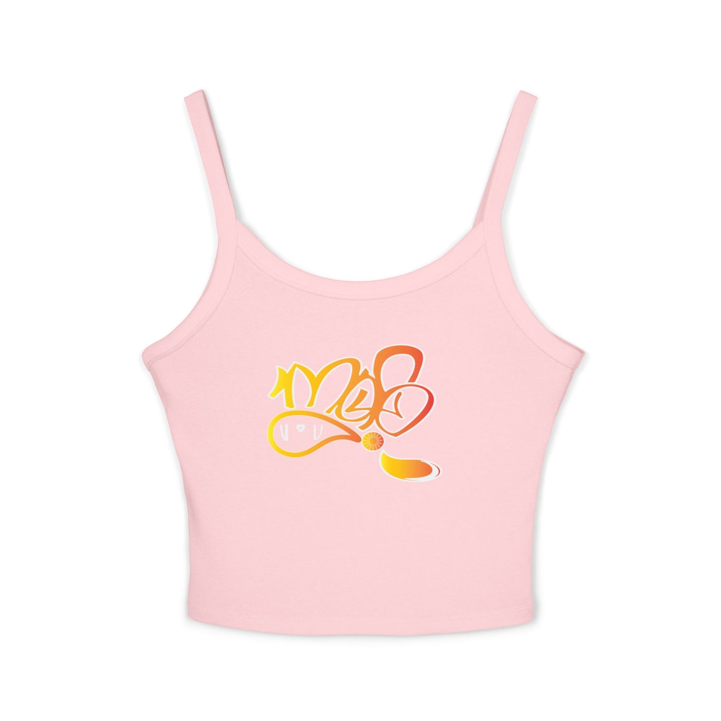Stylish Women's Spaghetti Strap Tank Top | Trendy Summer Top, Casual Wear, Beach Vacation, Graphic Design, Gift for Her