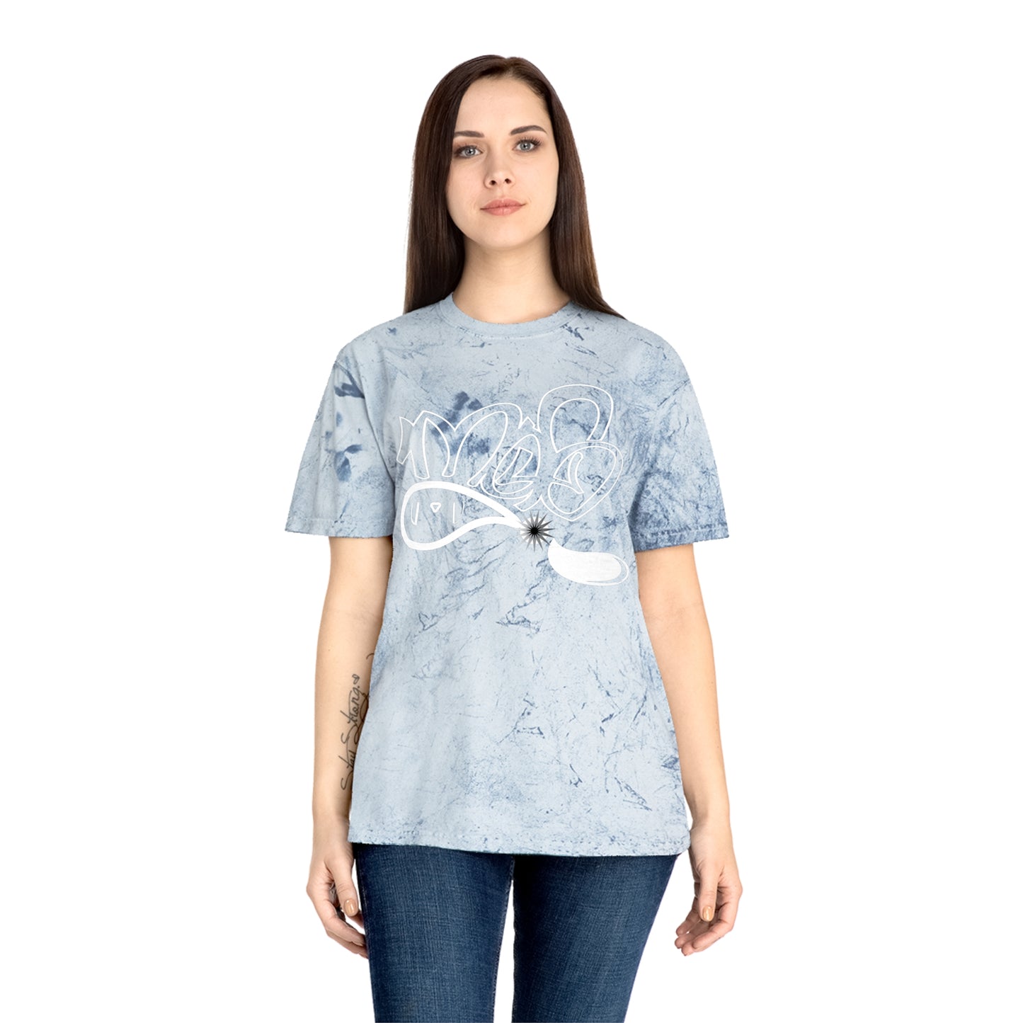 Colorful Street Style T-Shirt, Graphic Tee, Unisex Apparel, Casual Fashion, Comfortable Summer Top, Gift for Art Lovers
