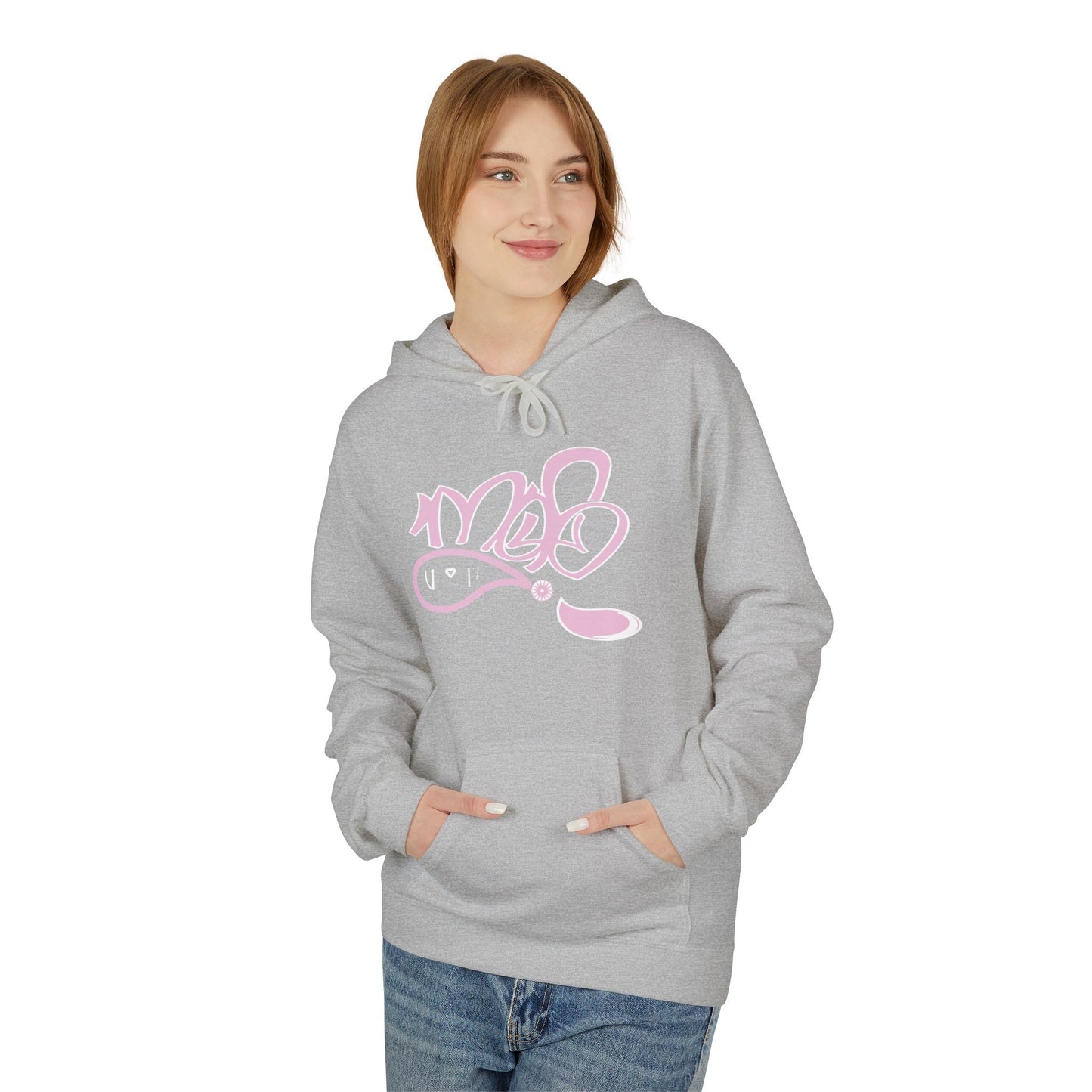 Trendy Softstyle Fleece Hoodie - Cozy Streetwear, Graffiti Art Design, Perfect for Casual Outings, Gift for Friends, Fall Fashion Essential