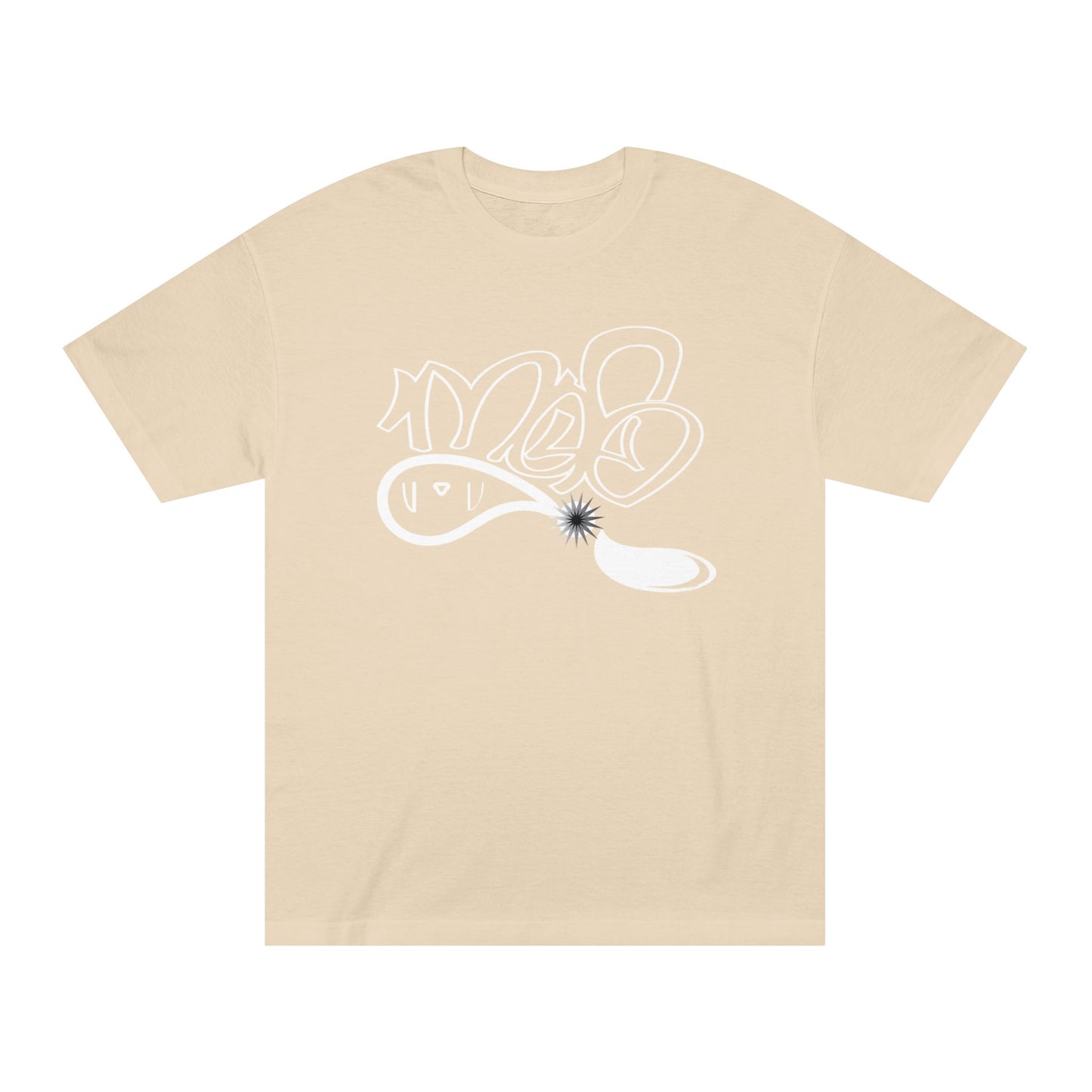 Unisex Classic Tee with Abstract Design, Casual Wear, Gift for Friends, Streetwear, Summer Style, Everyday Comfort