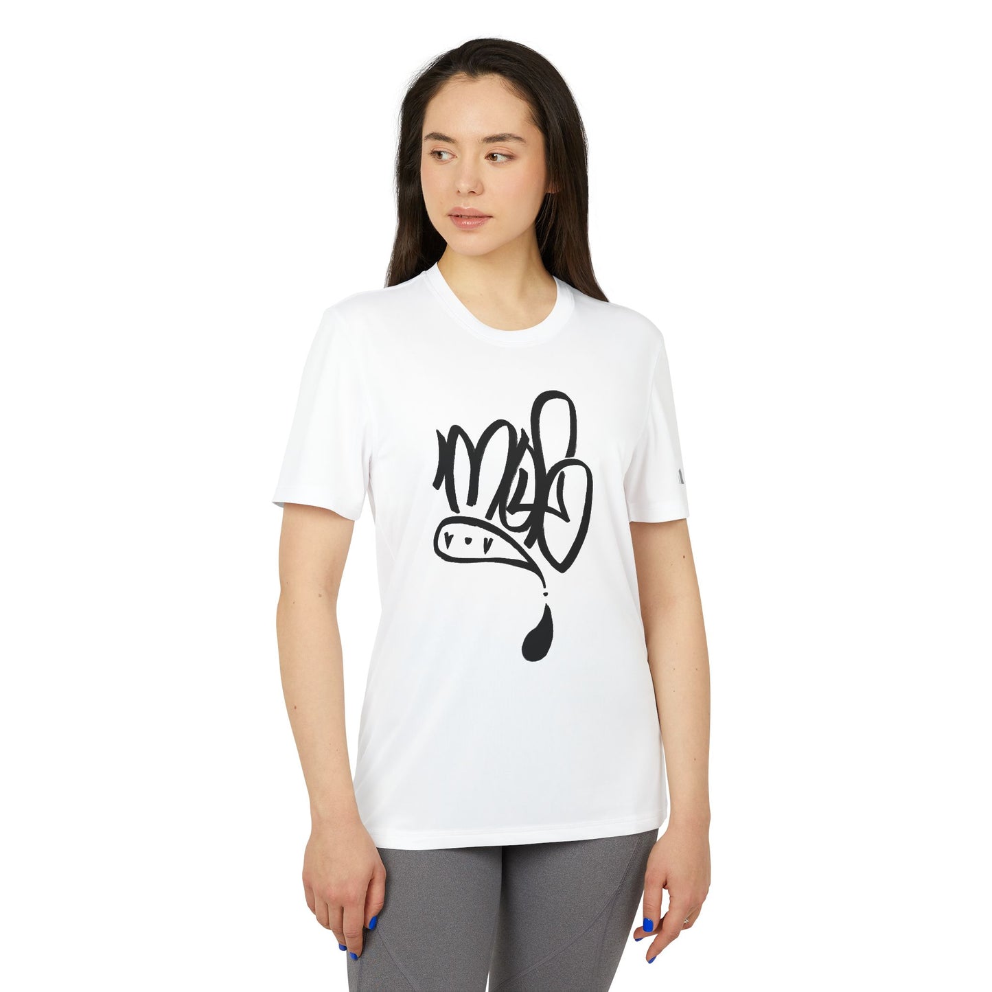 Sporty Unisex T-shirt with Street Art Design, Activewear, Casual Wear, Gym Tee, Gift for Fitness Enthusiasts