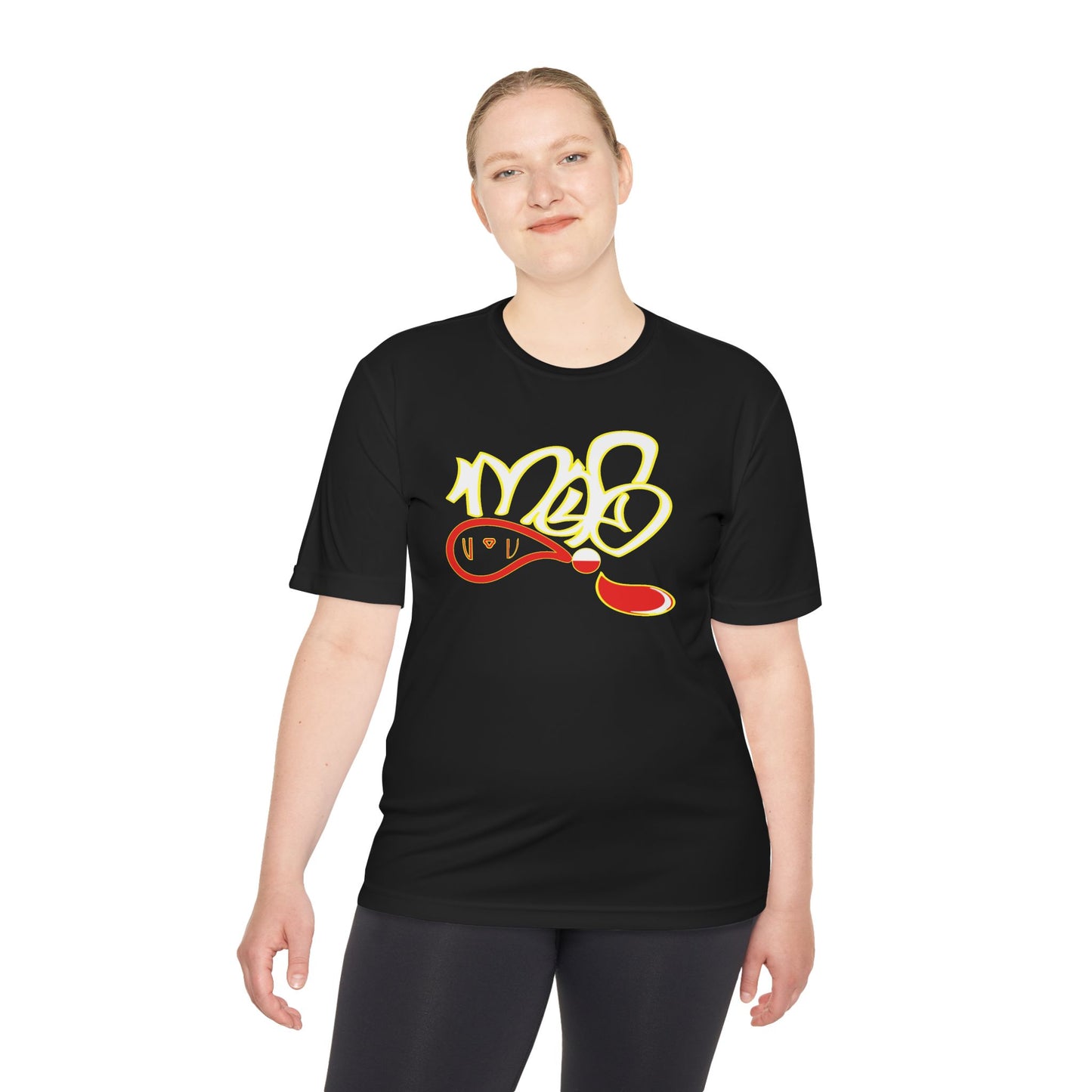 Vibrant Unisex Moisture Wicking Tee - Stylish Activewear for Fitness, Workout, Travel, Gifting, Summer Parties