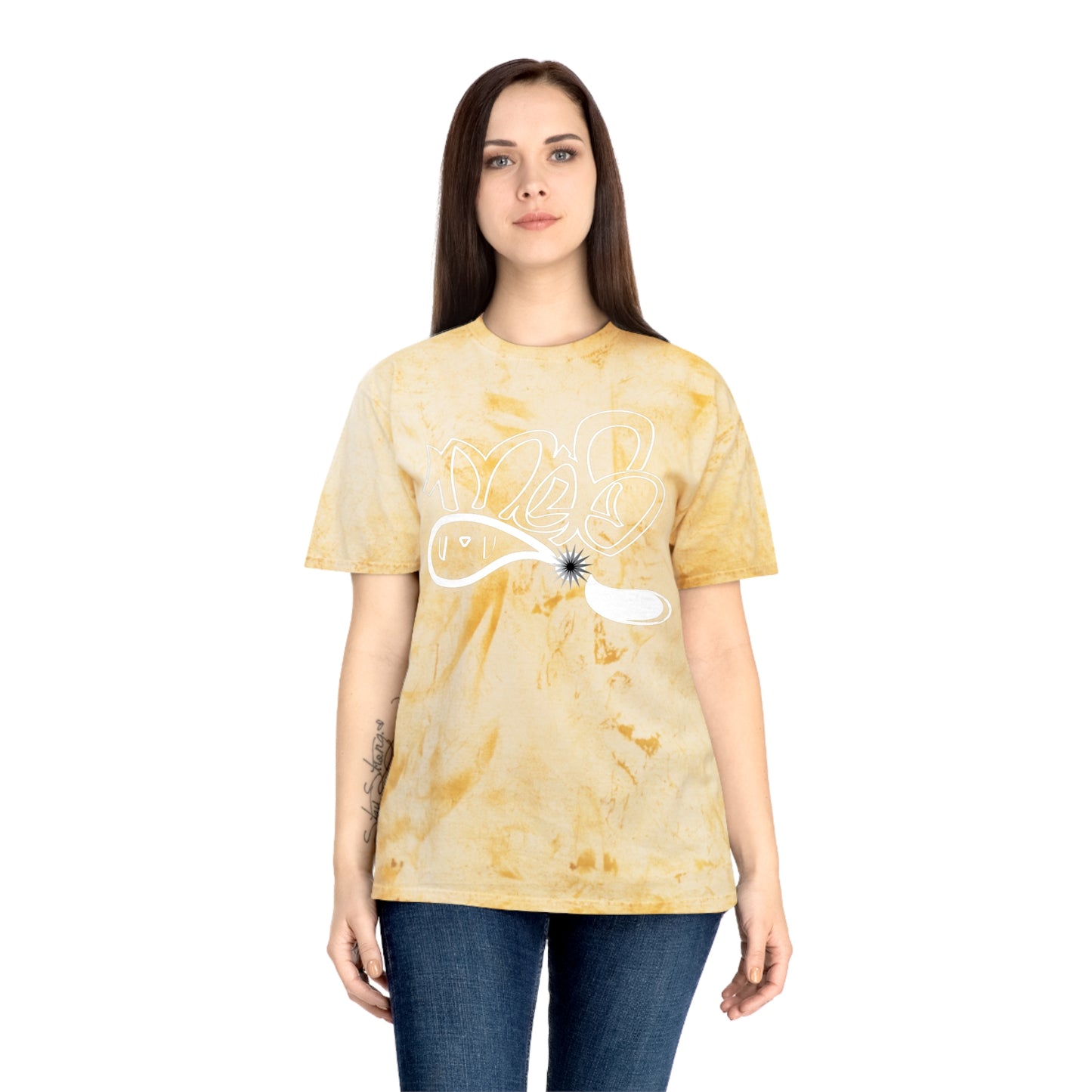 Colorful Street Style T-Shirt, Graphic Tee, Unisex Apparel, Casual Fashion, Comfortable Summer Top, Gift for Art Lovers
