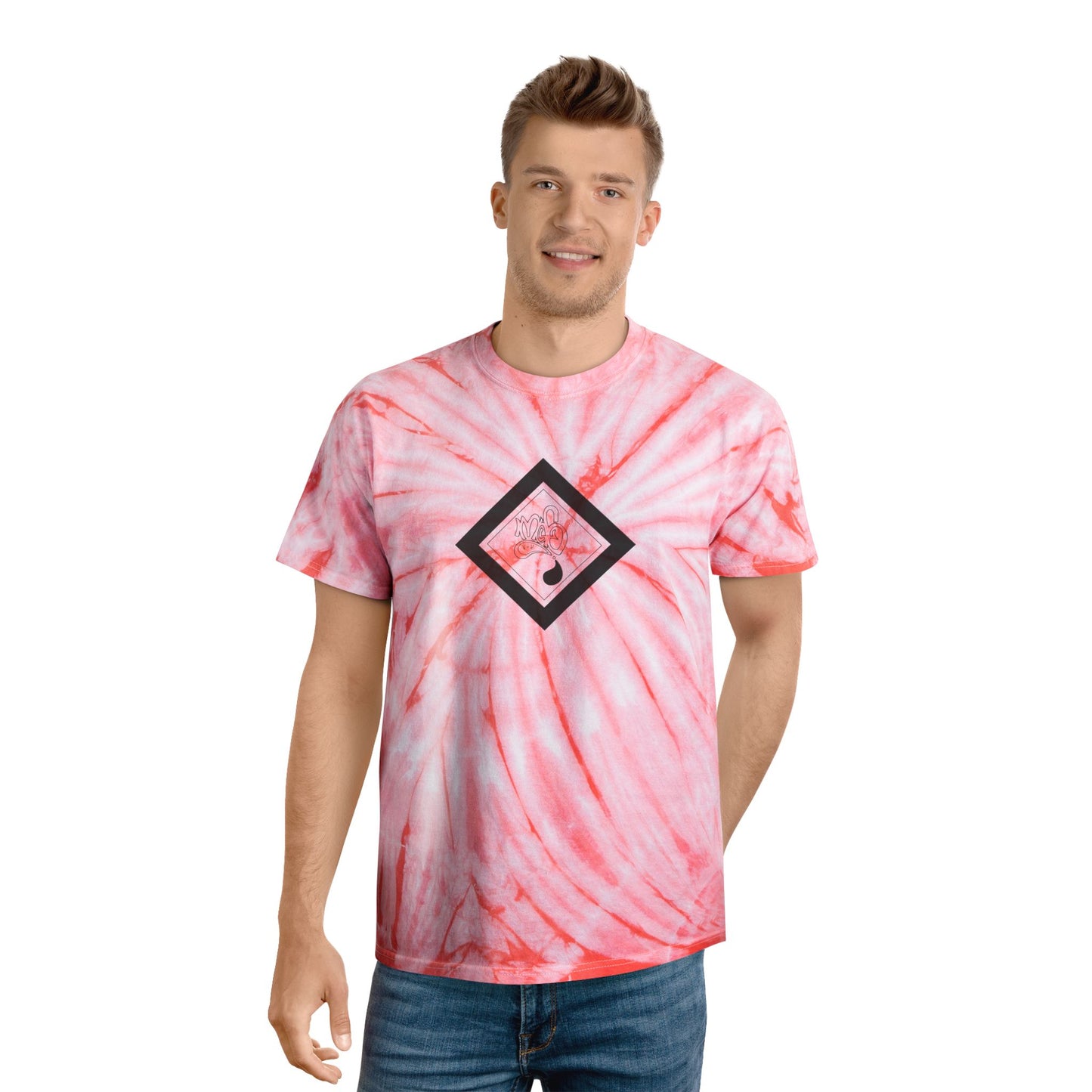 Sunny Cyclone Tie-Dye Tee, Boho Style T-Shirt, Summer Vibes Shirt, Festival Outfit, Casual Wear, Unisex Tee, Unique Gift