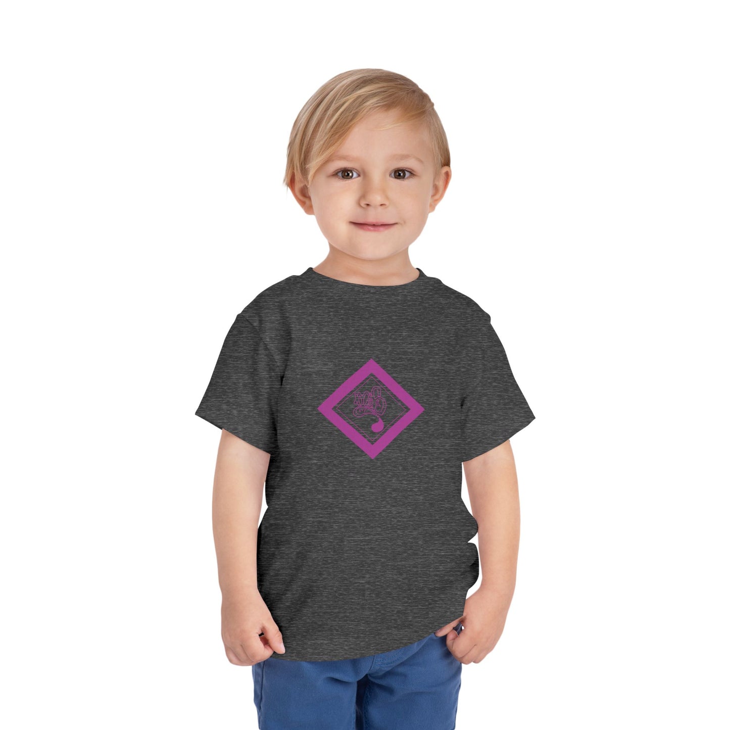 Toddler Short Sleeve Tee with Playful Design, Cute Kids T-Shirt for Birthdays, Playdates, Summer Wear, Baby Shower Gift
