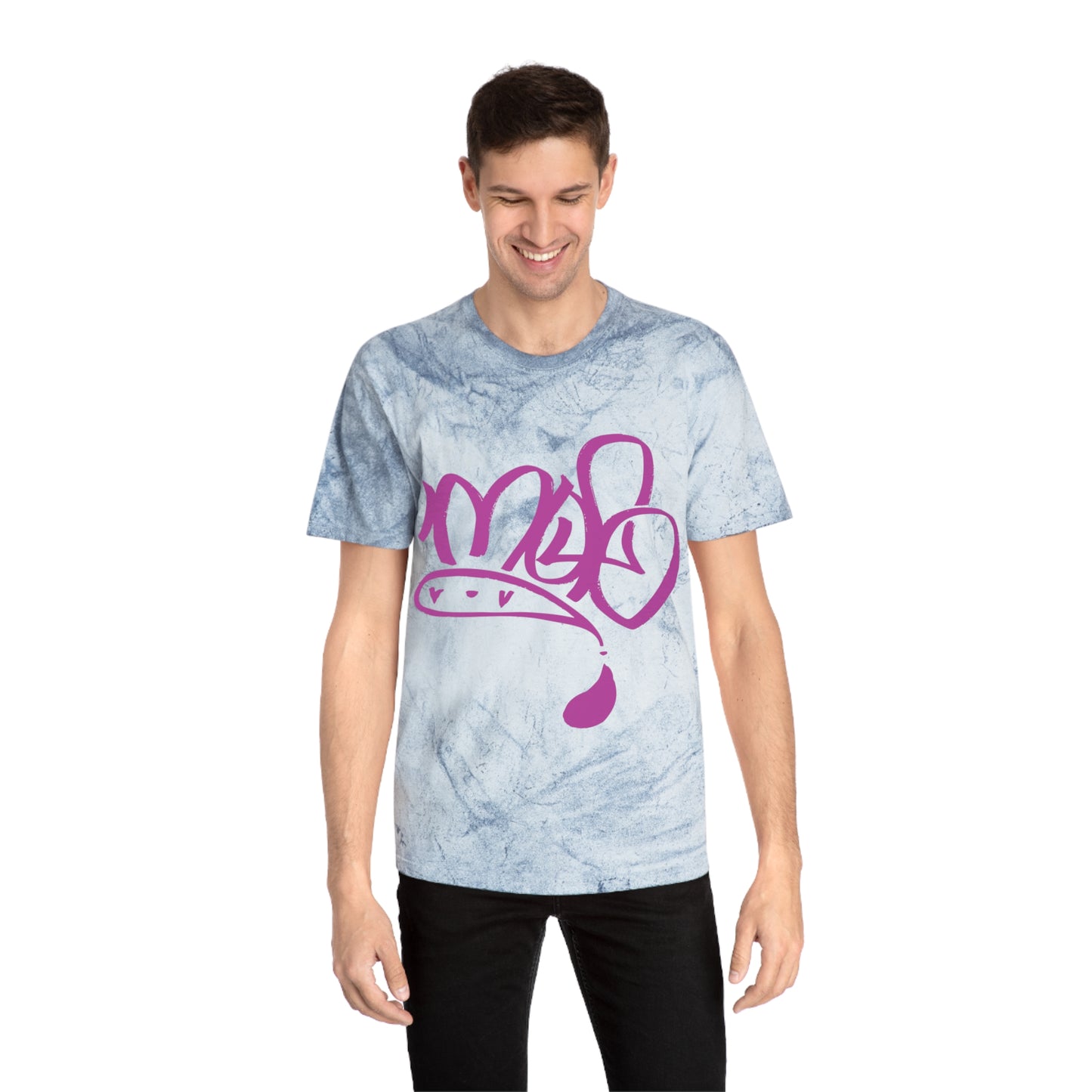 Unisex Color Blast T-Shirt - Vibrant Tie-Dye Tee, Unique Graphic Shirt, Unisex Casual Wear, Trendy Summer Top, Colorful Streetwear