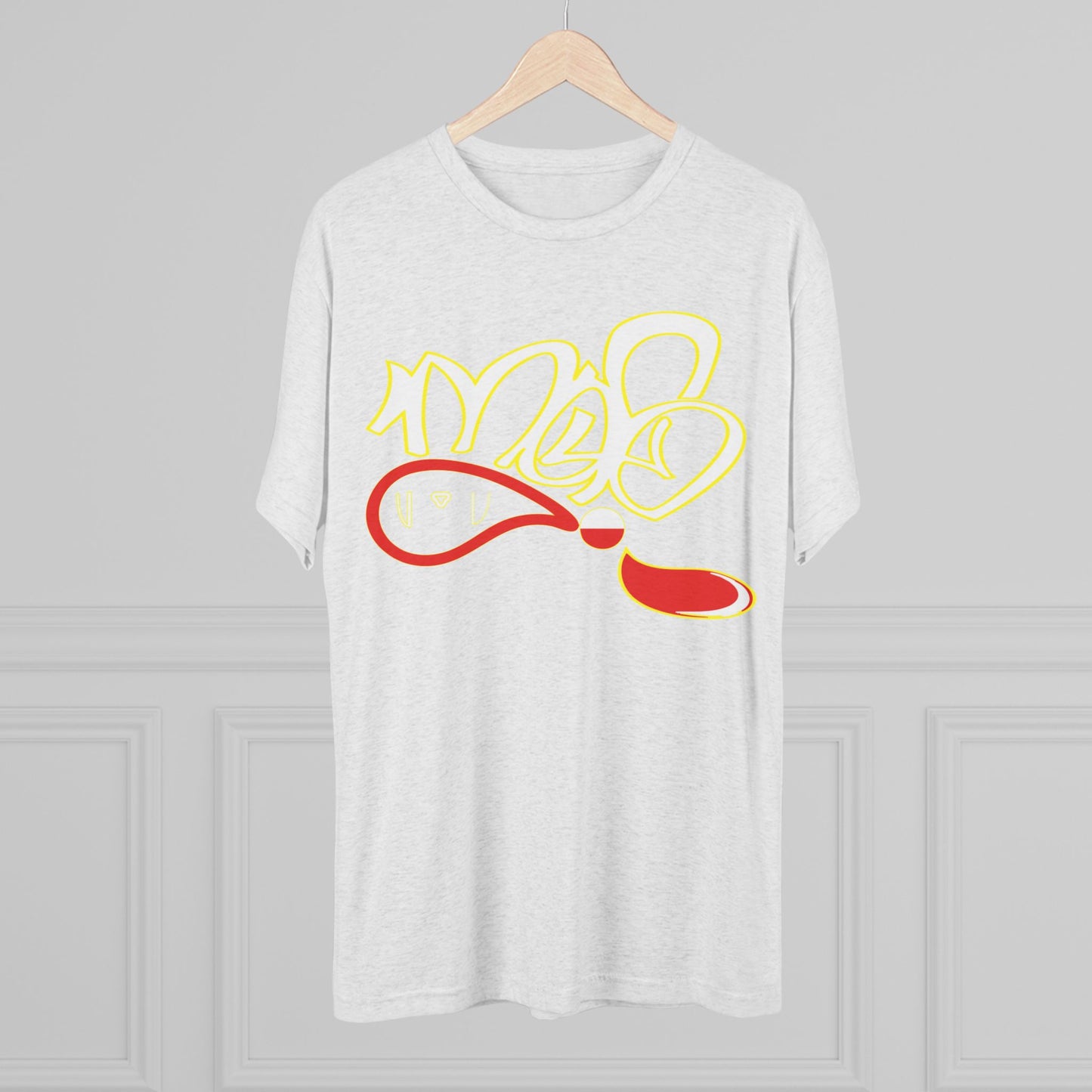 Artistic Unisex Tri-Blend Tee | Casual Wear, Gift for Art Lovers, Vibrant Design, Everyday Style, Summer Essential