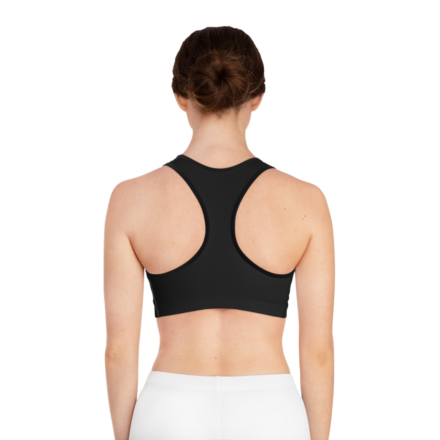 mofo 15star logo sports bra black