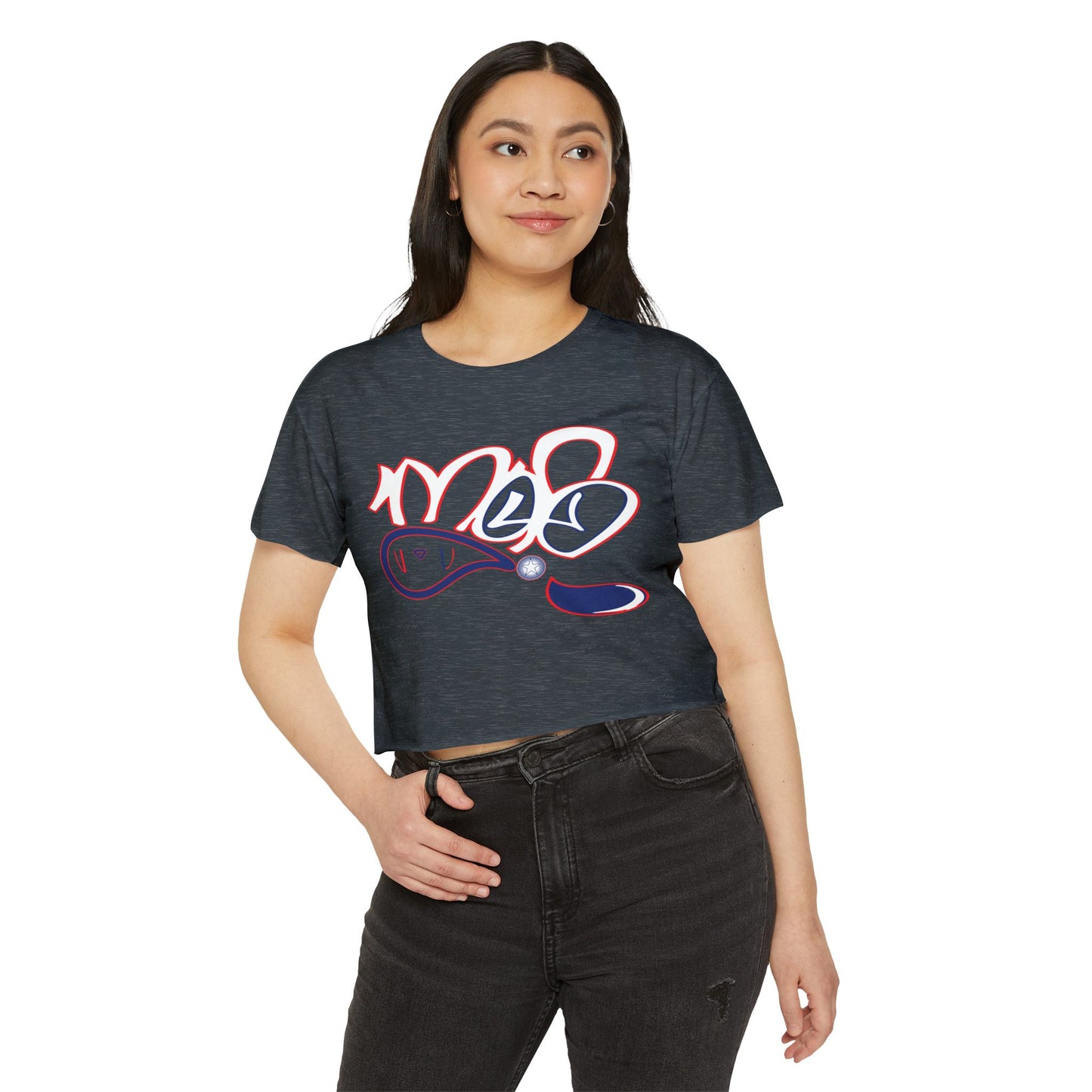 Festival Vibes Crop Top | Trendy Women's Summer Apparel, Perfect for Music Events, Outdoor Parties, Boho Style, Gift for Her