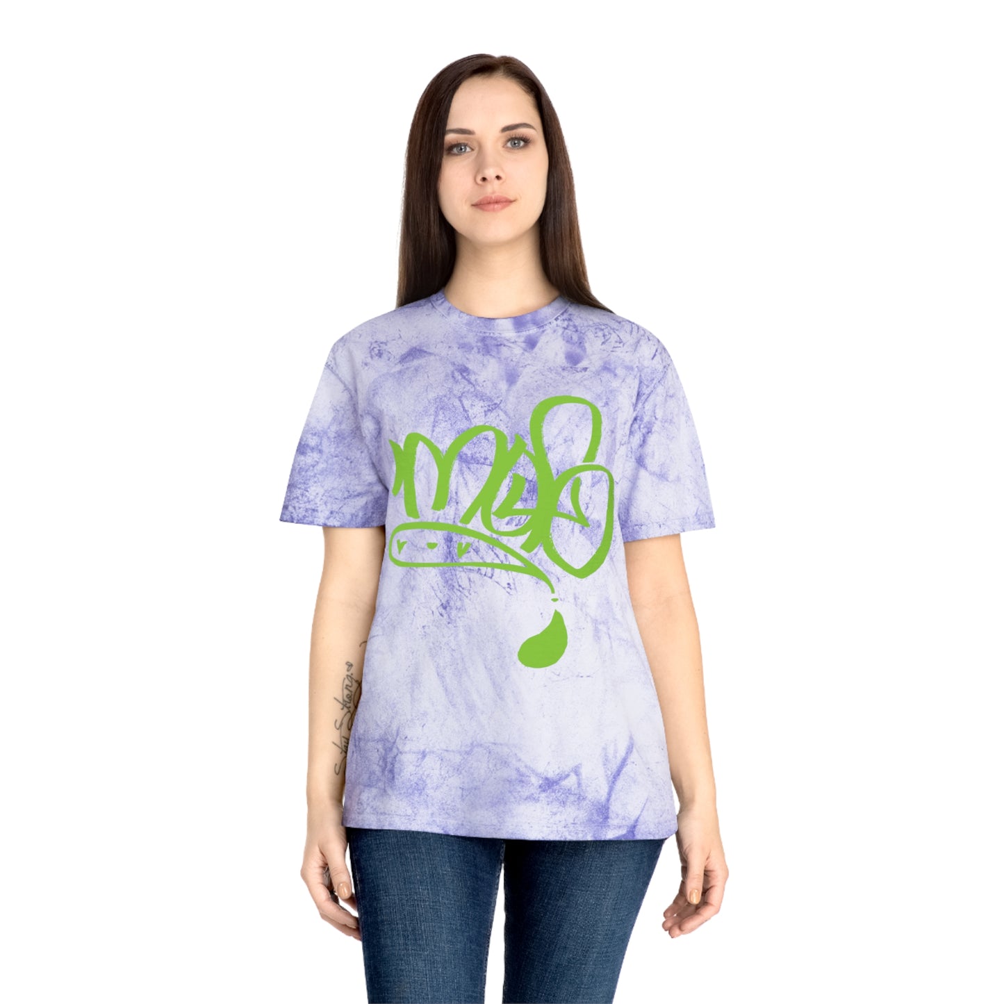 Color Blast Unisex T-Shirt, Casual Wear, Street Style, Unique Gift, Summer Fashion, Art-Inspired Apparel