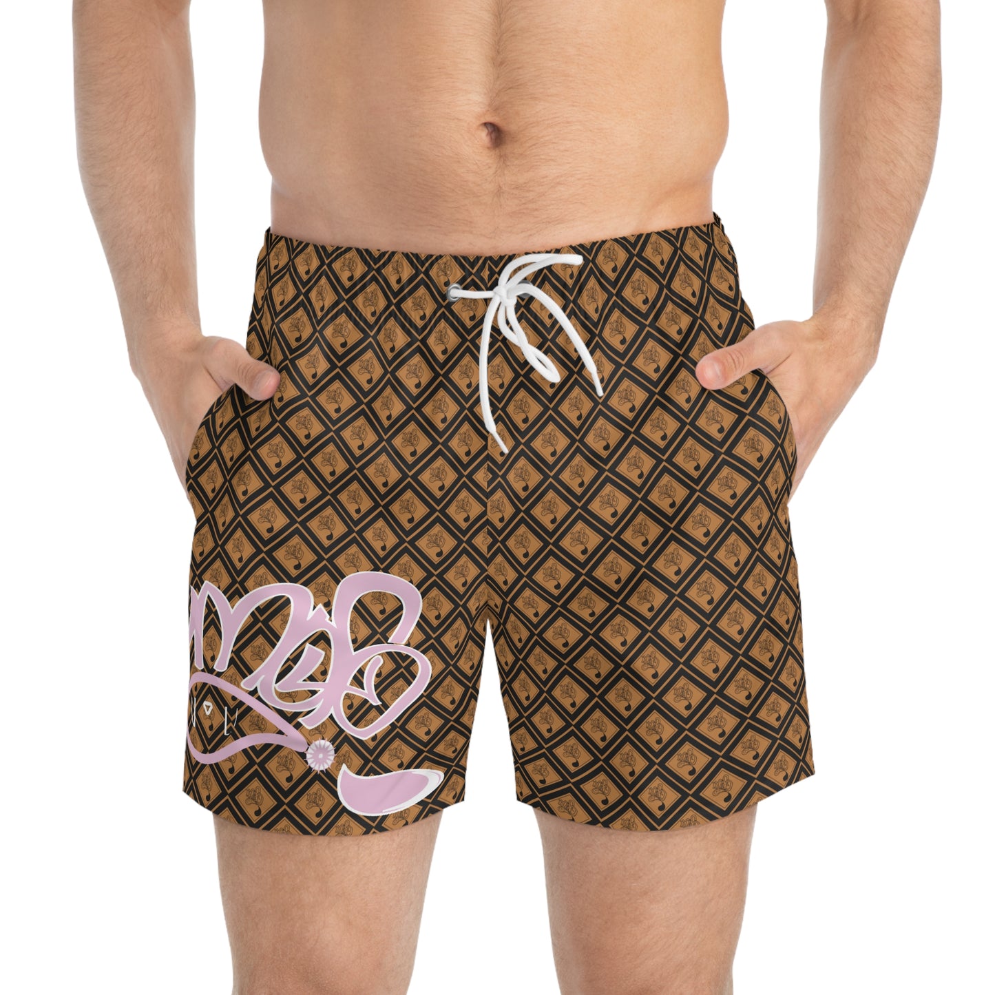 Copy of Stylish AOP Swim Trunks - Summer Beachwear, Vacation Shorts, Pool Party Essentials, Gift for Him, Trendy Swimwear