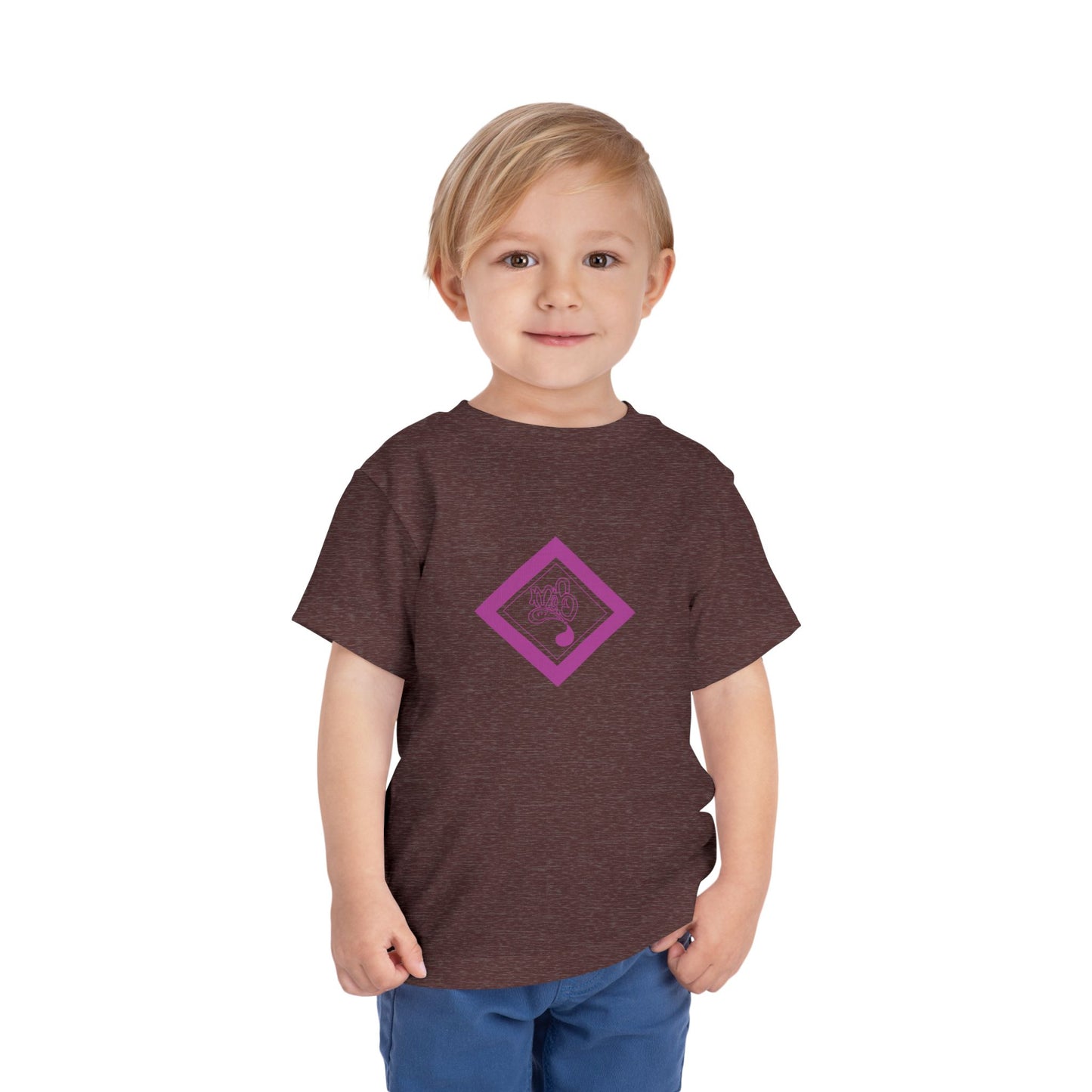Toddler Short Sleeve Tee with Playful Design, Cute Kids T-Shirt for Birthdays, Playdates, Summer Wear, Baby Shower Gift