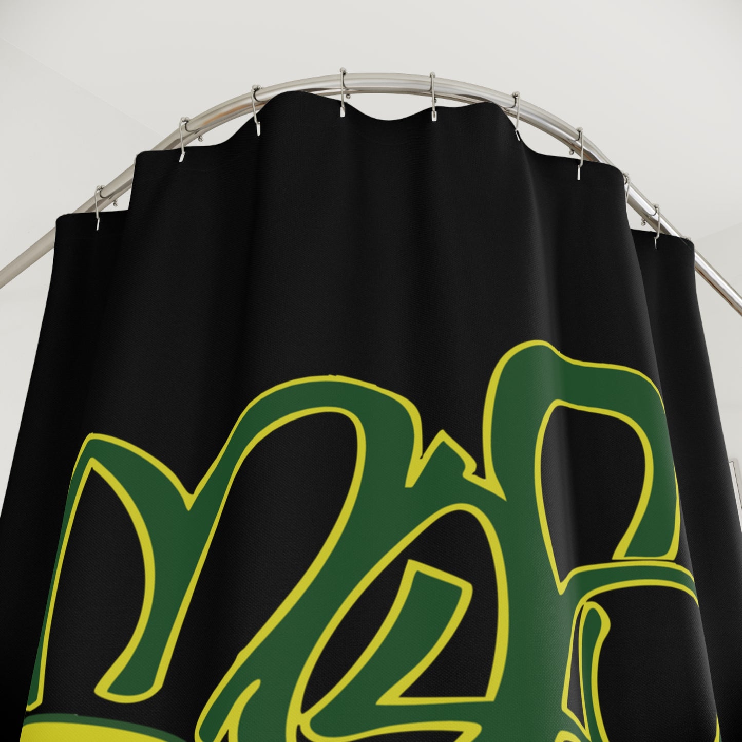Urban Graffiti Shower Curtain, Artistic Home Decor, Modern Bathroom Accessories, Cool Gift Idea, Street Art Style