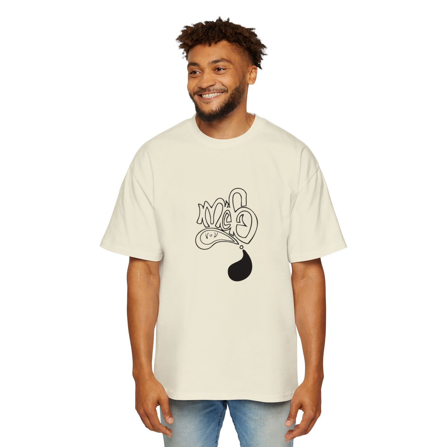 Men's Oversized Graphic Tee: Urban Streetwear, Casual Summer Style, Gift for Him, Trendy Fashion, Relaxed Fit Tee
