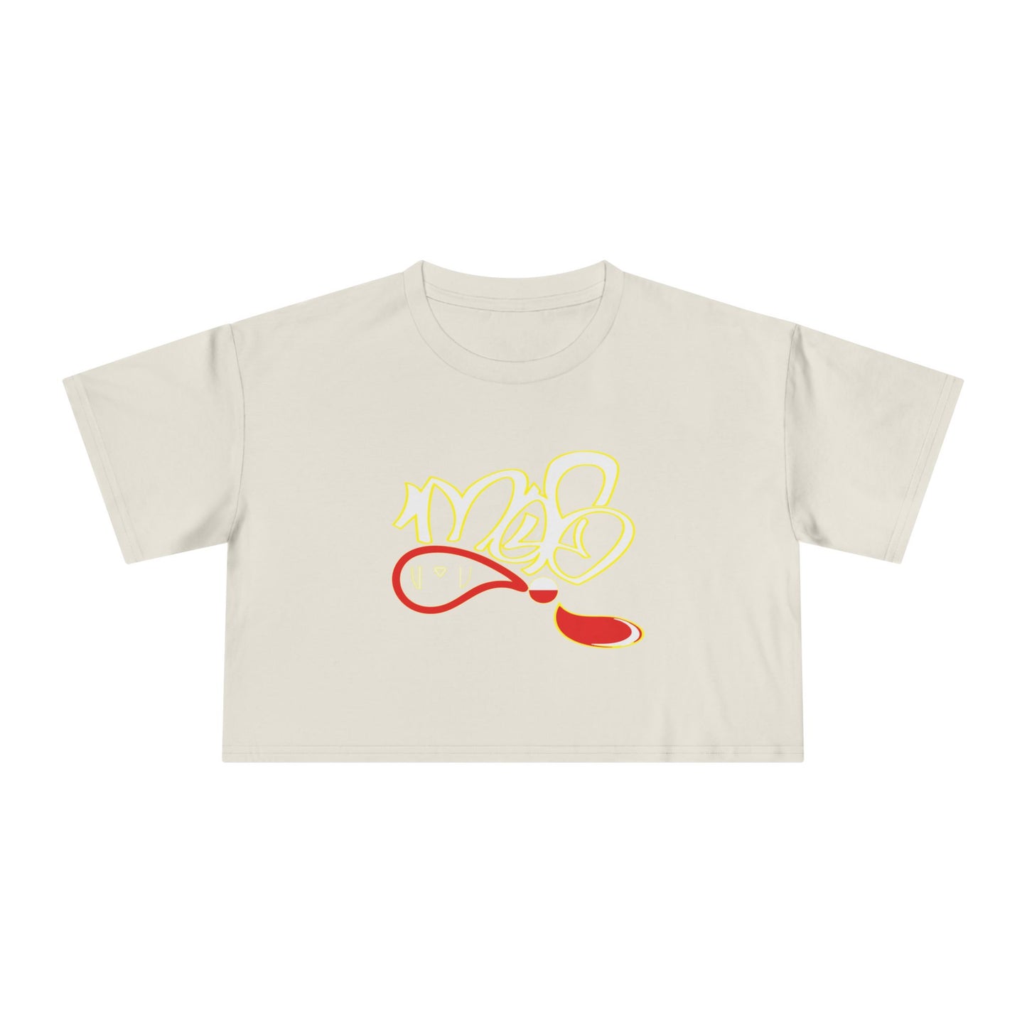Vibrant Women's Crop Tee with Inspirational Design - Perfect for Casual Outfits, Gifts, Summer Wear, Festivals, and Celebrations