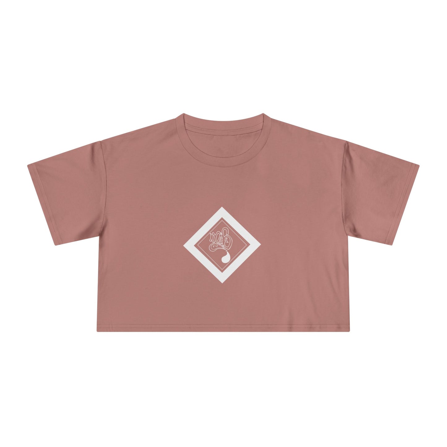 Vibrant Women's Crop Tee, Casual Summer Top, Streetwear, Festival Clothing, Gift for Her