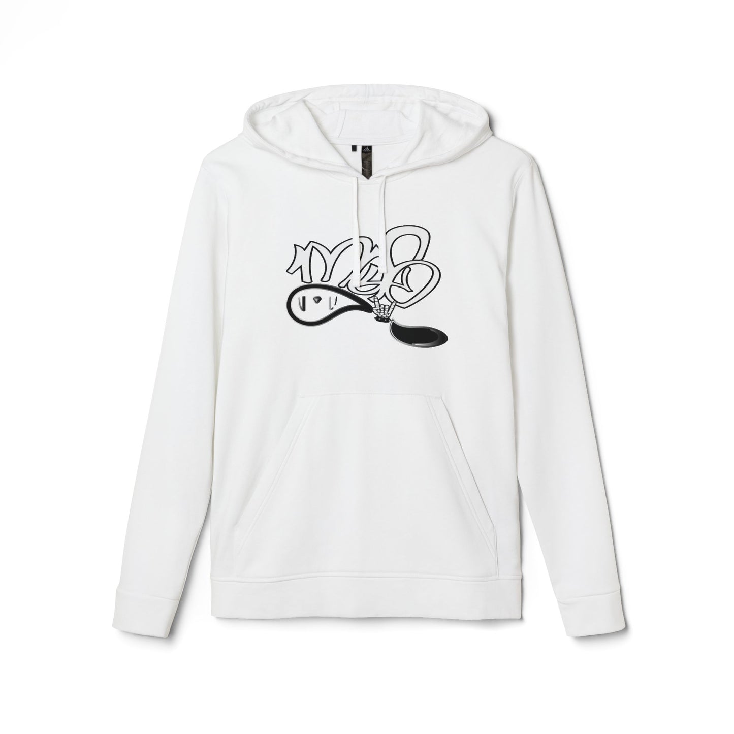 Adidas Unisex Fleece Hoodie - Cozy Stylish Layer for Active Lifestyle