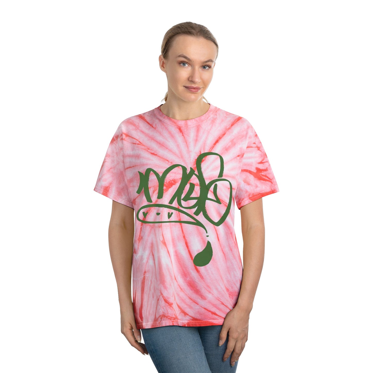 Cheerful Tie-Dye Tee, Cyclone Design, Summer Vibes, Great for Festivals, Casual Wear, Eco-Friendly Apparel