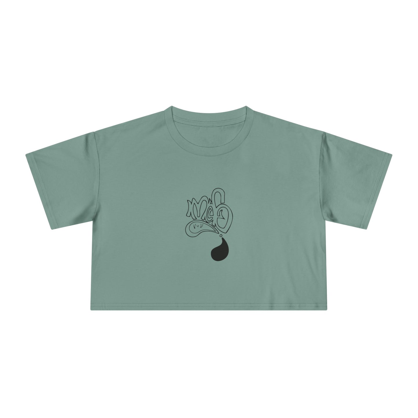 Stylish Women's Crop Tee, Trendy Summer Top, Casual Streetwear, Perfect Gift for Her, Unique Graphic Design, Everyday Comfort