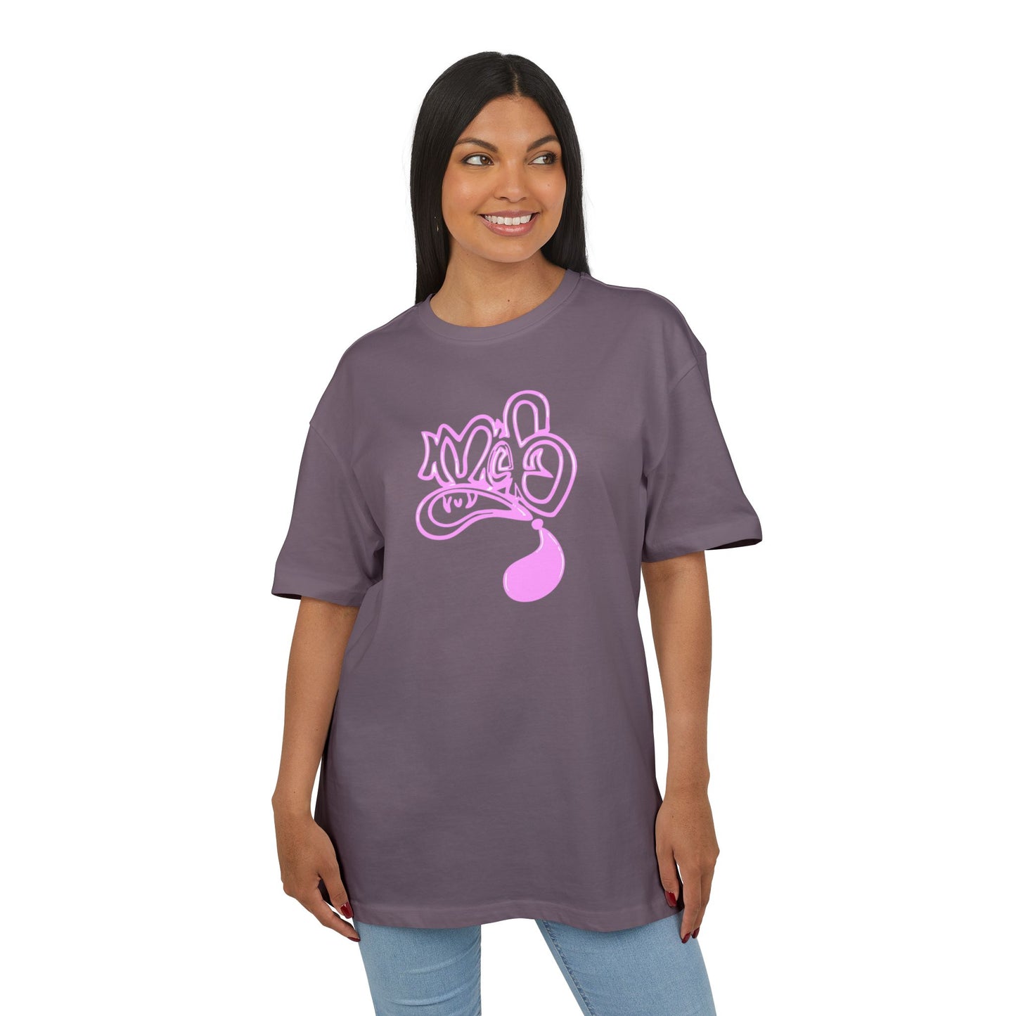 Vibrant Expression Unisex Oversize Tee | Cool Casual Wear, Streetwear, Gift for Friends, Everyday Comfort, Art-Inspired Fashion